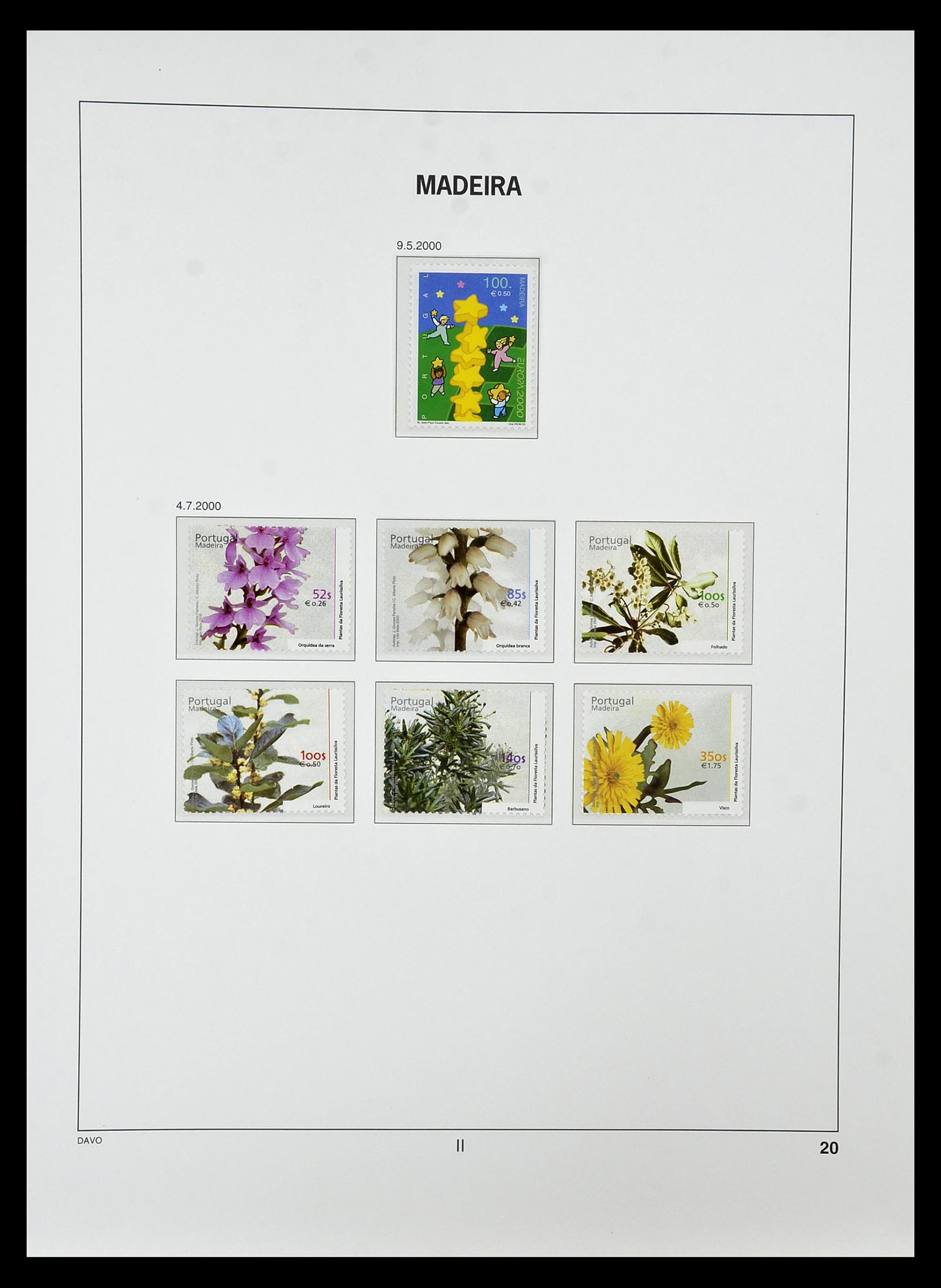 34840 181 - Postzegelverzameling 34840 Azoren en Madeira 1980-2005.