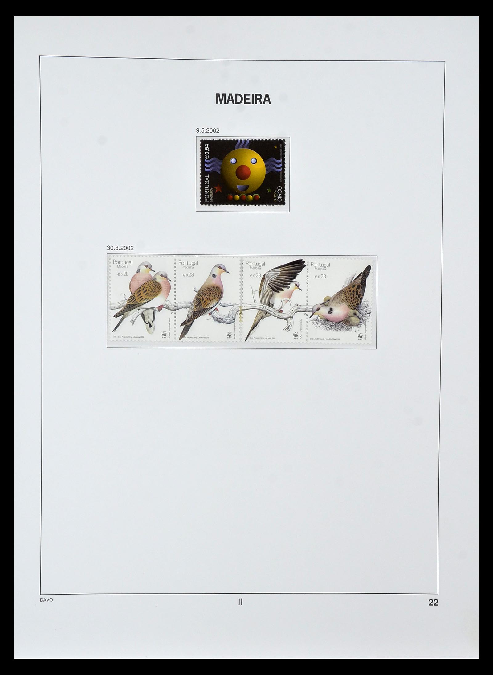34840 183 - Postzegelverzameling 34840 Azoren en Madeira 1980-2005.