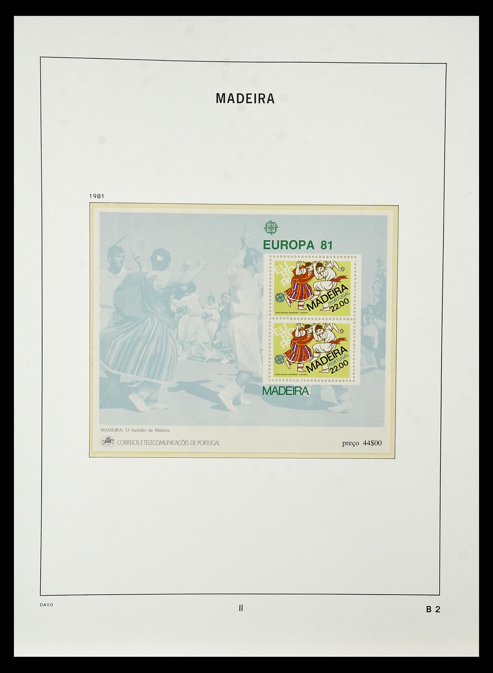 34840 188 - Postzegelverzameling 34840 Azoren en Madeira 1980-2005.