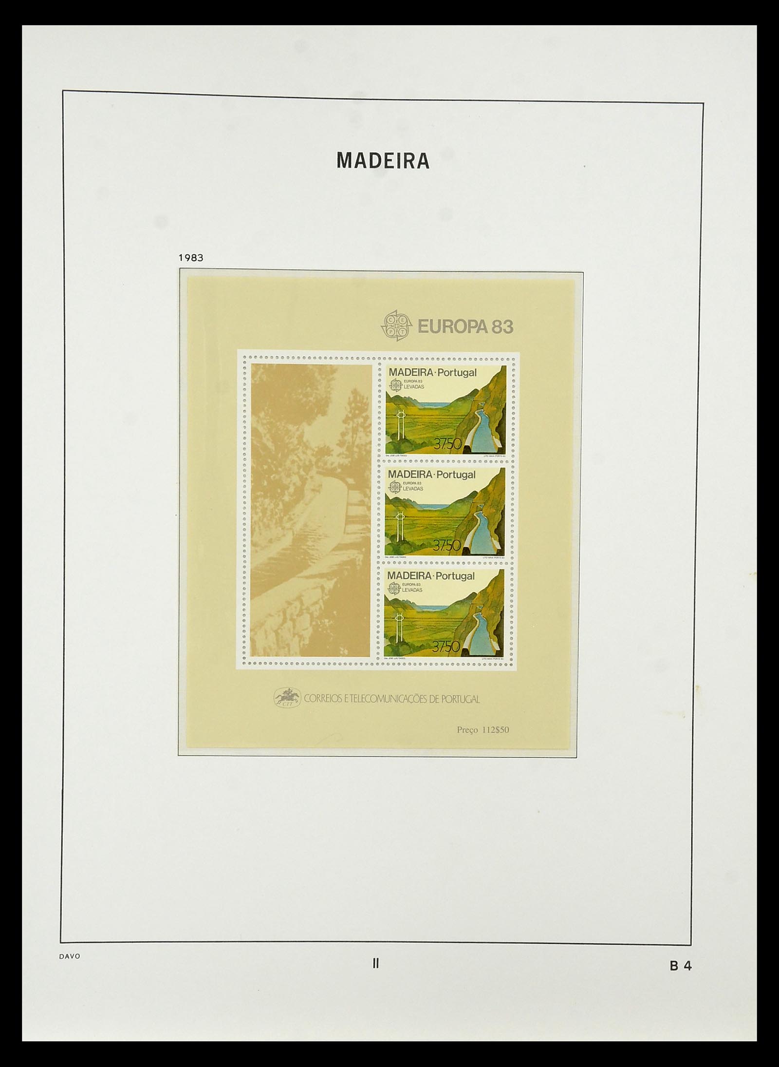 34840 190 - Postzegelverzameling 34840 Azoren en Madeira 1980-2005.