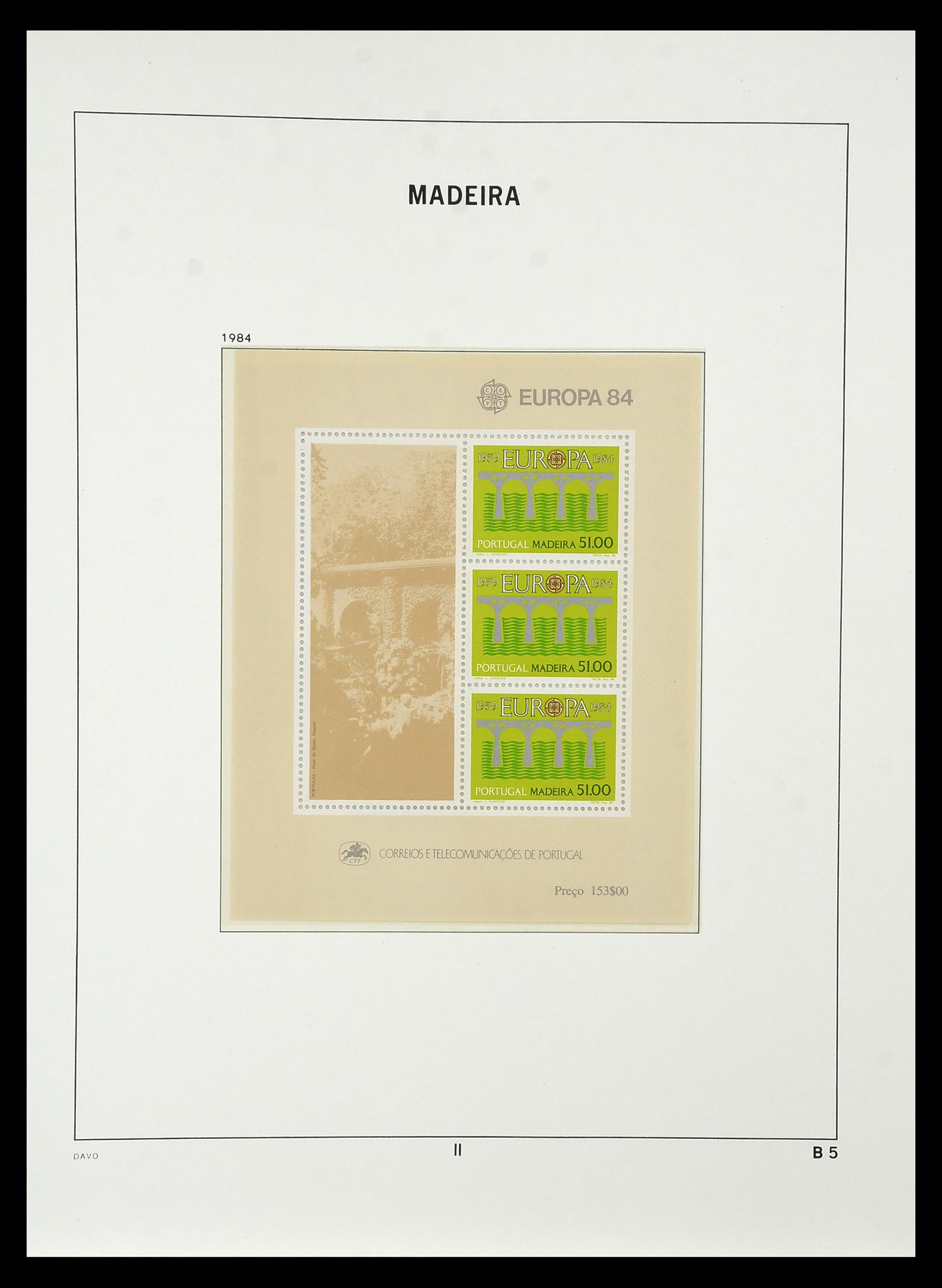 34840 191 - Postzegelverzameling 34840 Azoren en Madeira 1980-2005.