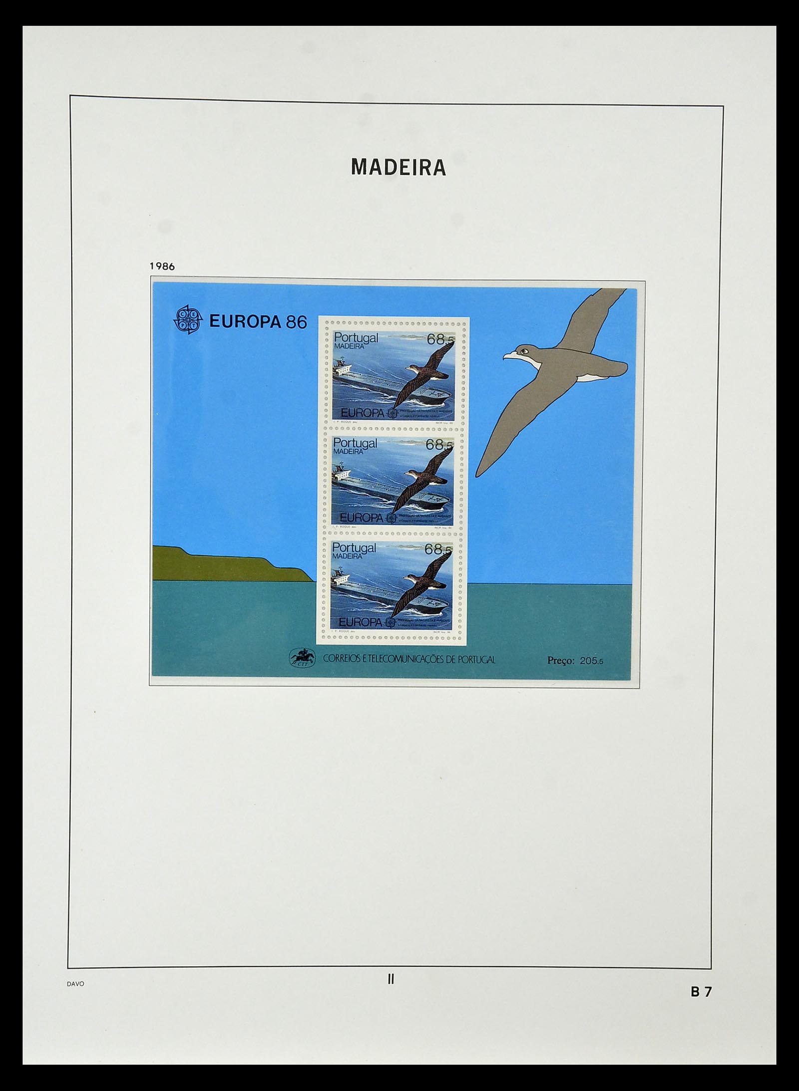 34840 193 - Postzegelverzameling 34840 Azoren en Madeira 1980-2005.