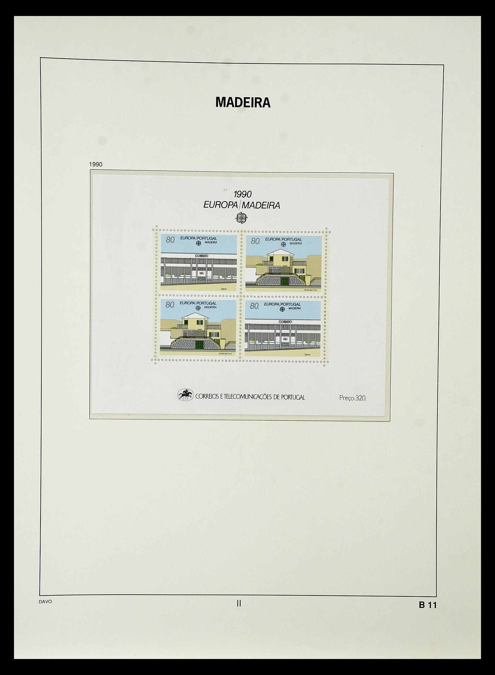 34840 197 - Postzegelverzameling 34840 Azoren en Madeira 1980-2005.
