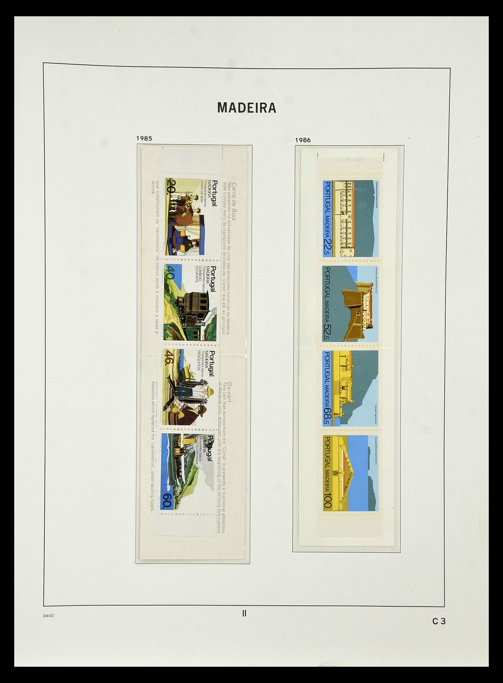 34840 218 - Postzegelverzameling 34840 Azoren en Madeira 1980-2005.