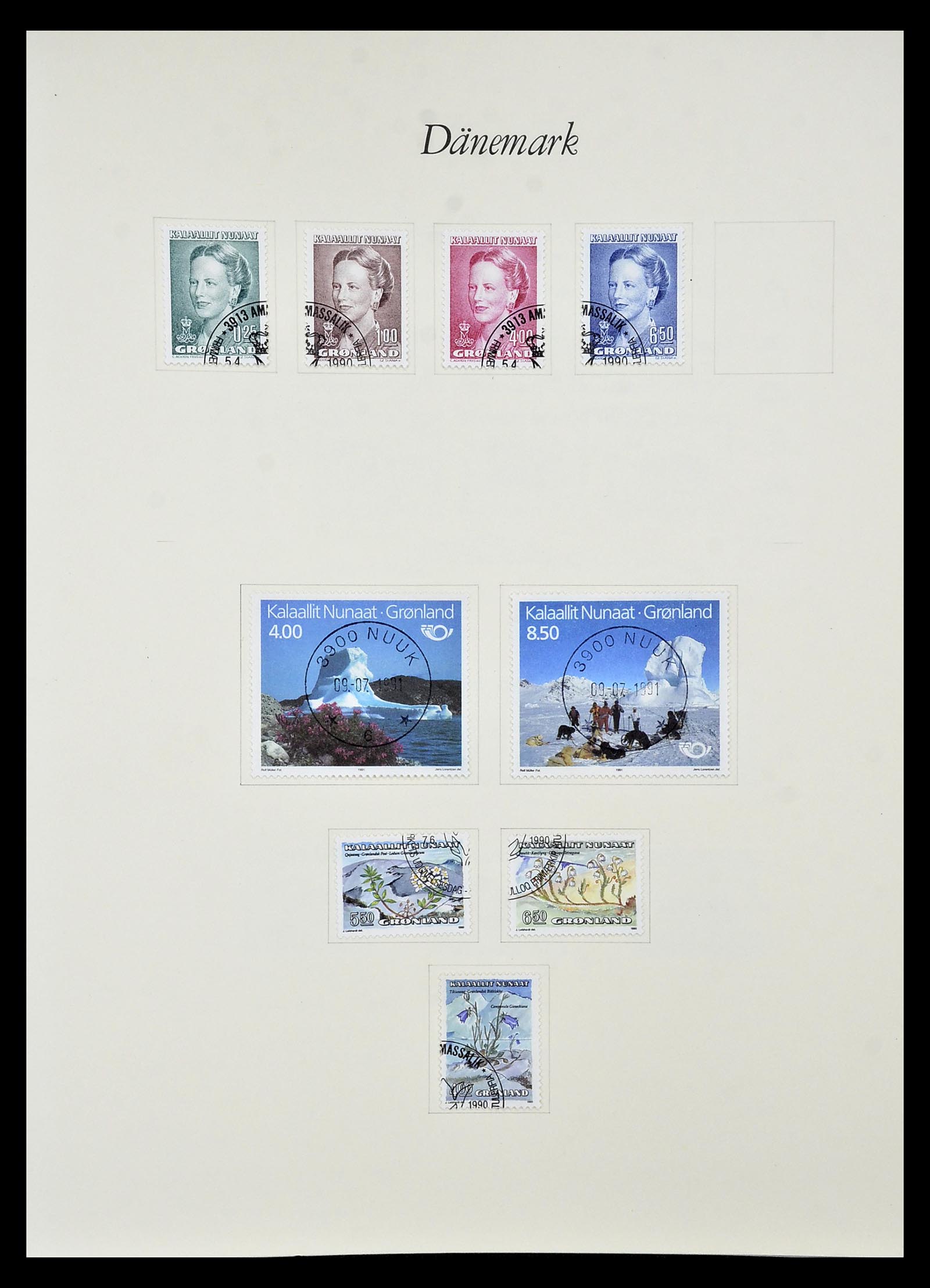 34843 015 - Stamp Collection 34843 Greenland 1938-1995.