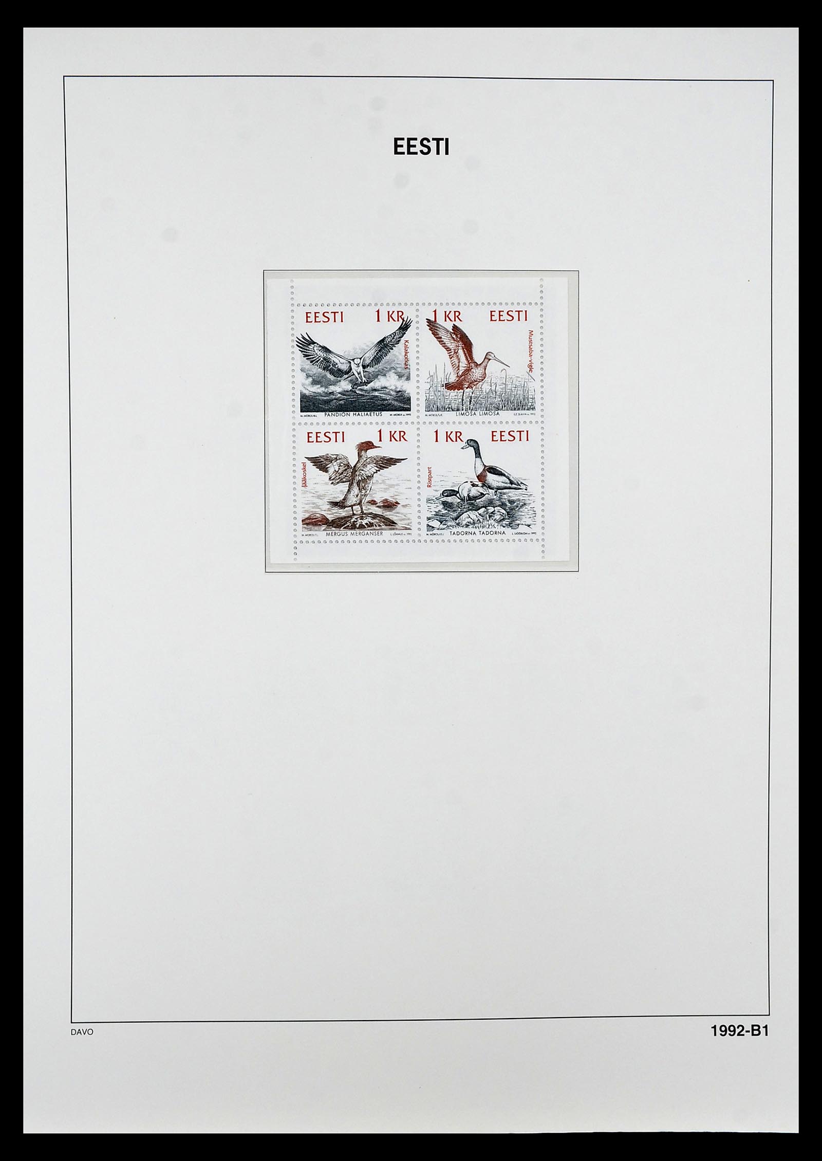 34847 019 - Postzegelverzameling 34847 Baltische Staten 1918-2009.