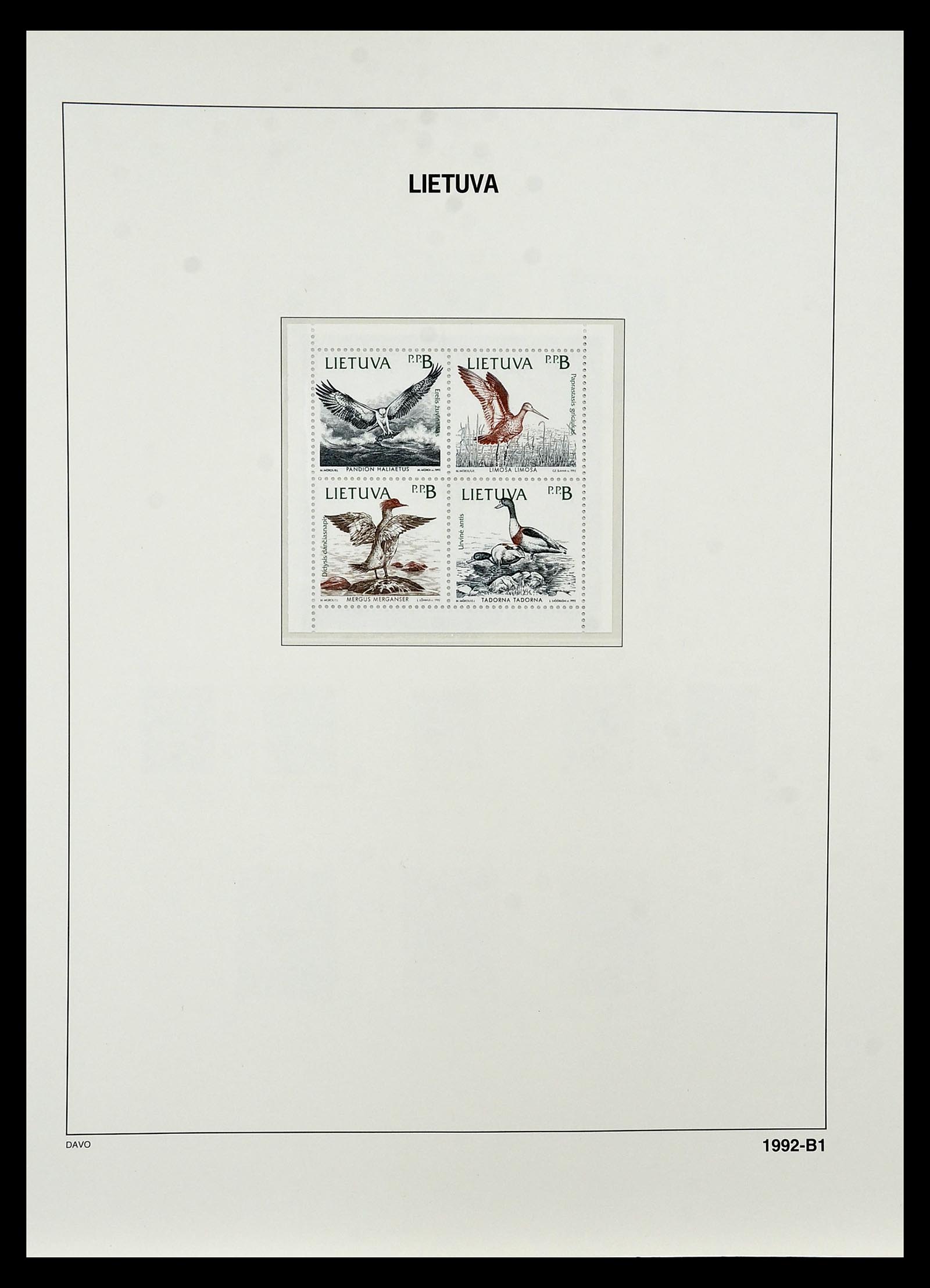 34847 145 - Postzegelverzameling 34847 Baltische Staten 1918-2009.