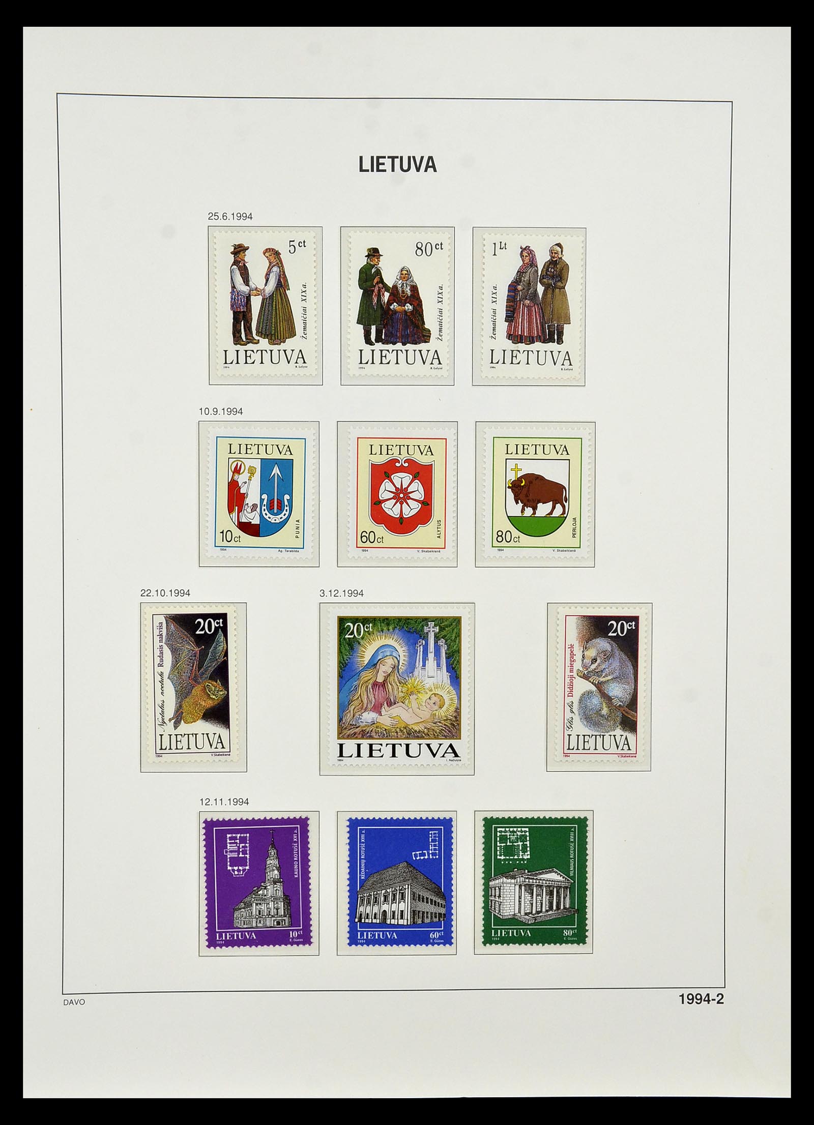 34847 151 - Postzegelverzameling 34847 Baltische Staten 1918-2009.