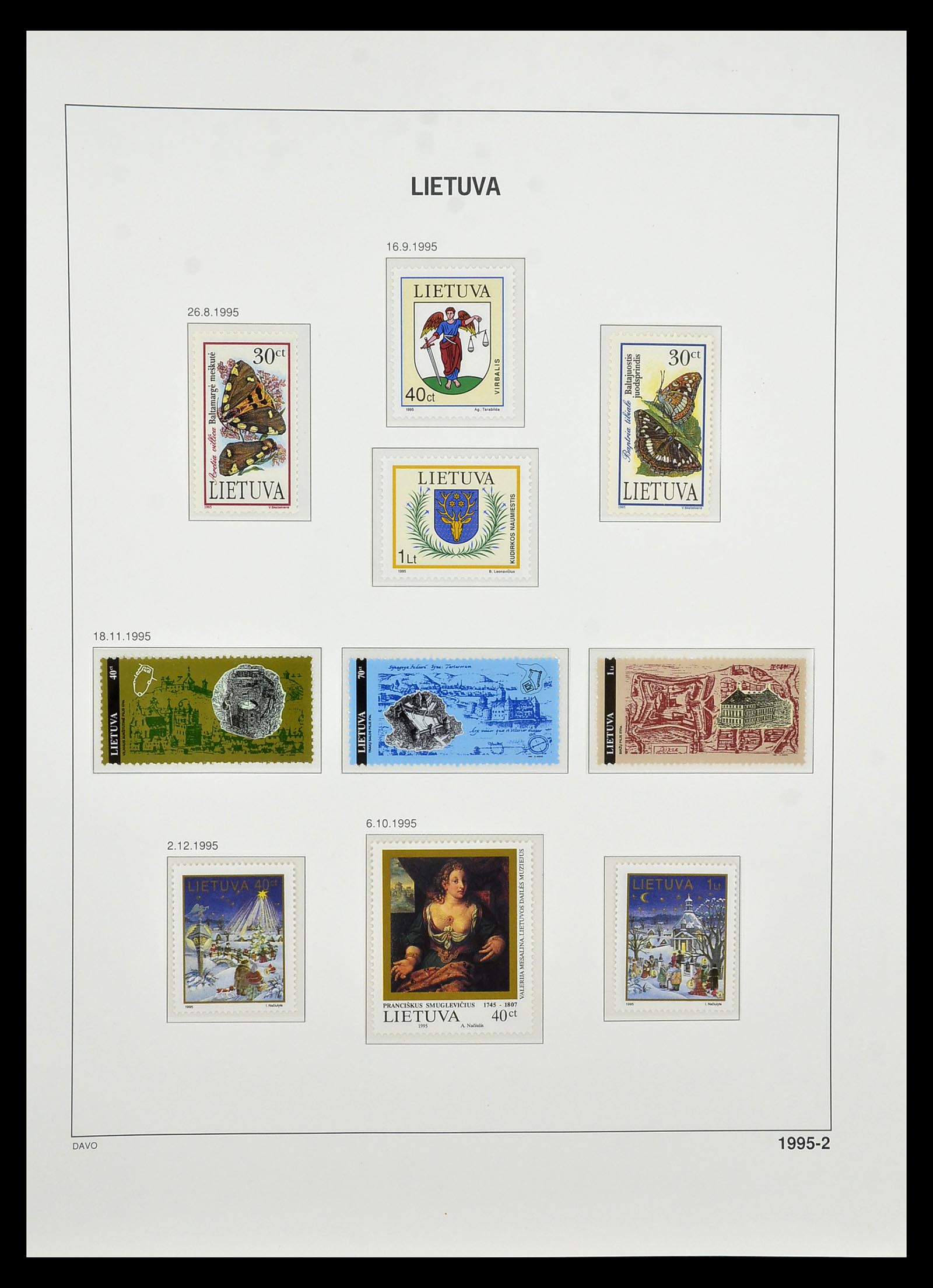 34847 154 - Postzegelverzameling 34847 Baltische Staten 1918-2009.