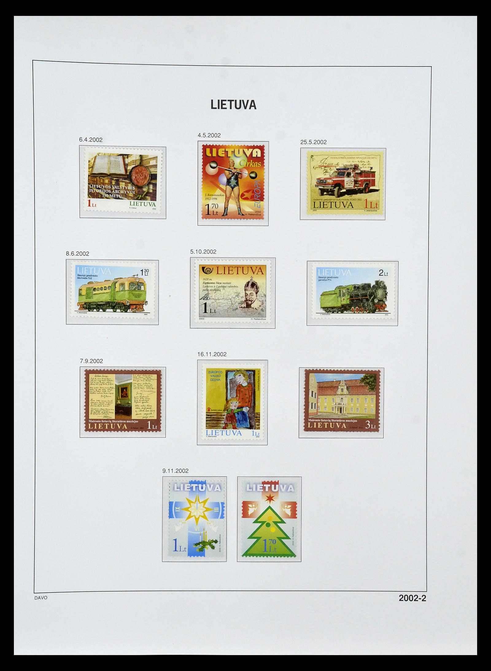 34847 182 - Postzegelverzameling 34847 Baltische Staten 1918-2009.