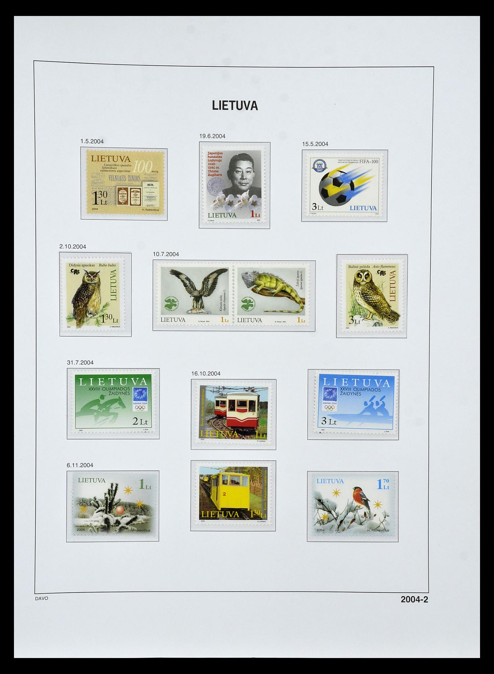 34847 189 - Postzegelverzameling 34847 Baltische Staten 1918-2009.