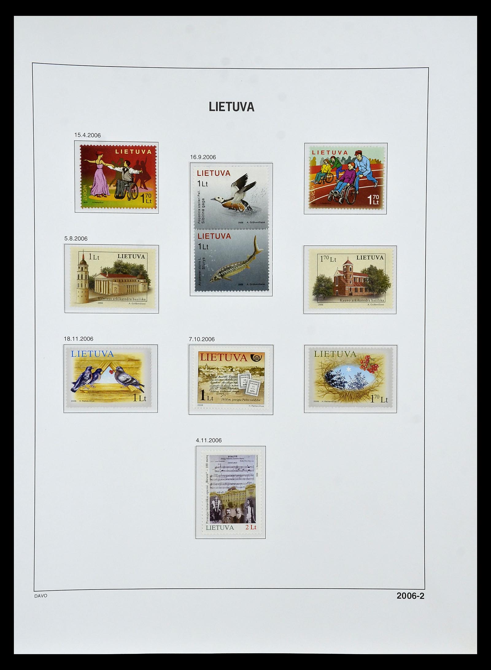 34847 195 - Stamp Collection 34847 Baltic States 1918-2009.