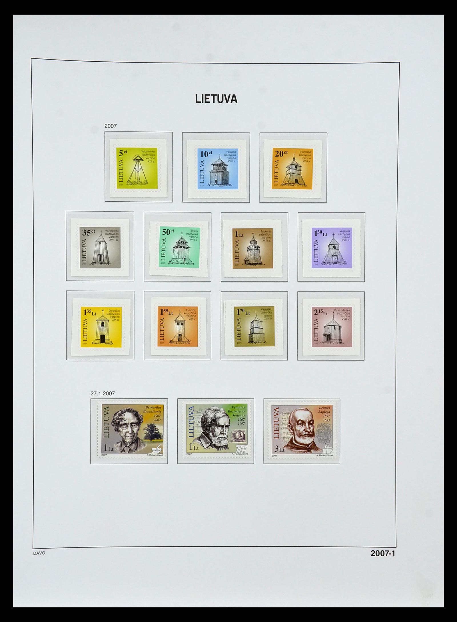 34847 197 - Postzegelverzameling 34847 Baltische Staten 1918-2009.