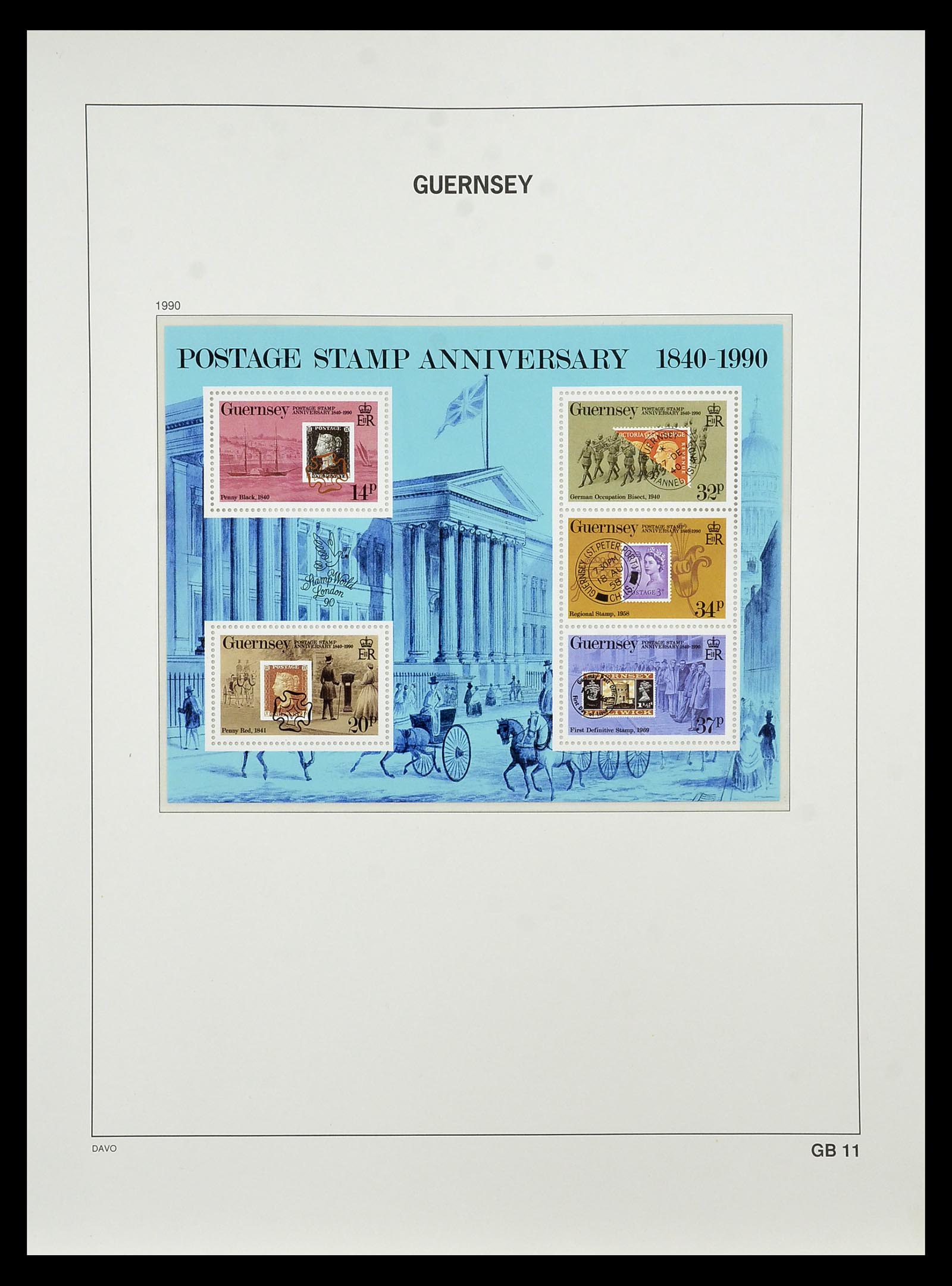 34849 109 - Stamp Collection 34849 Guernsey 1969-2005.