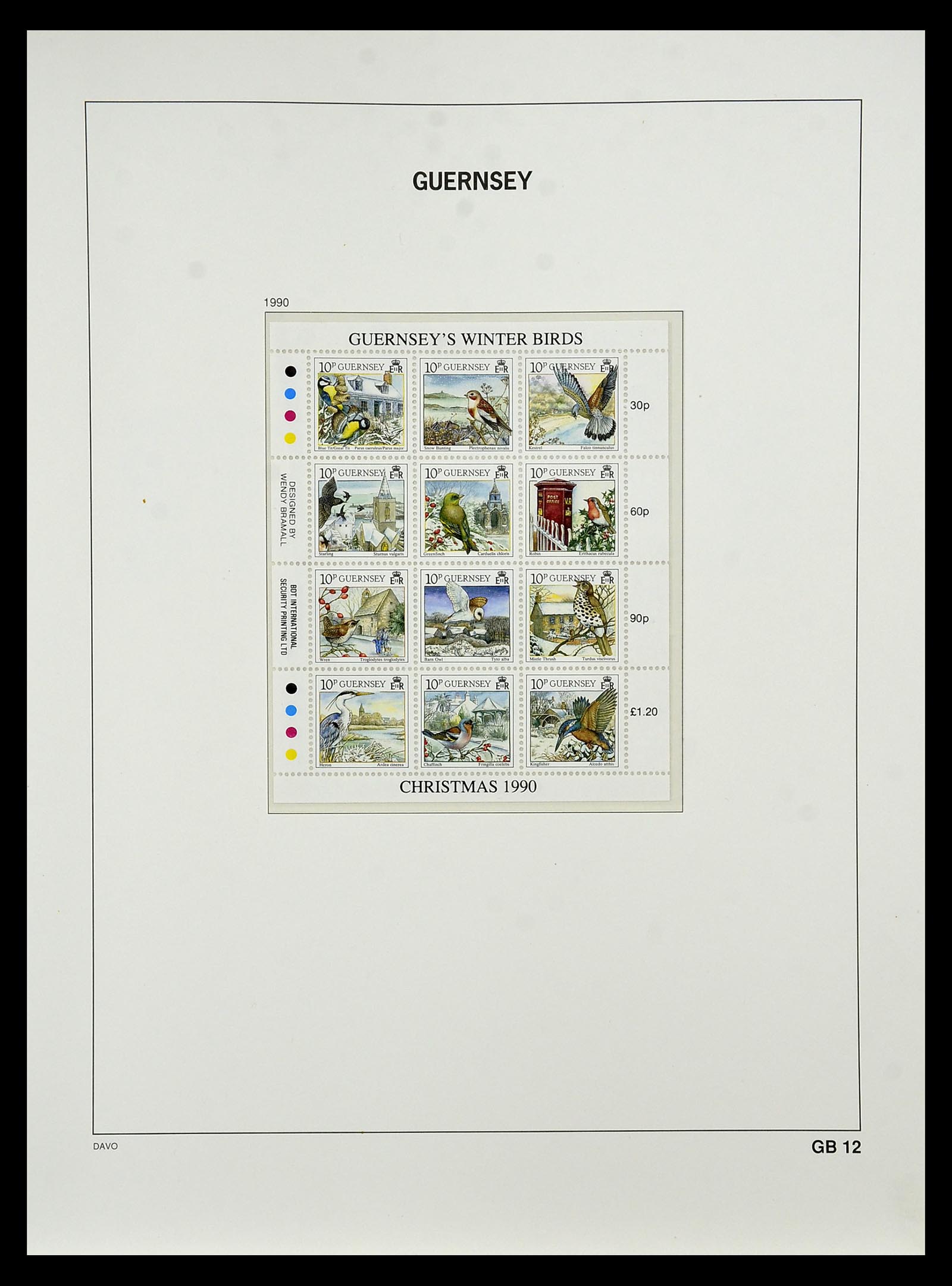 34849 110 - Stamp Collection 34849 Guernsey 1969-2005.