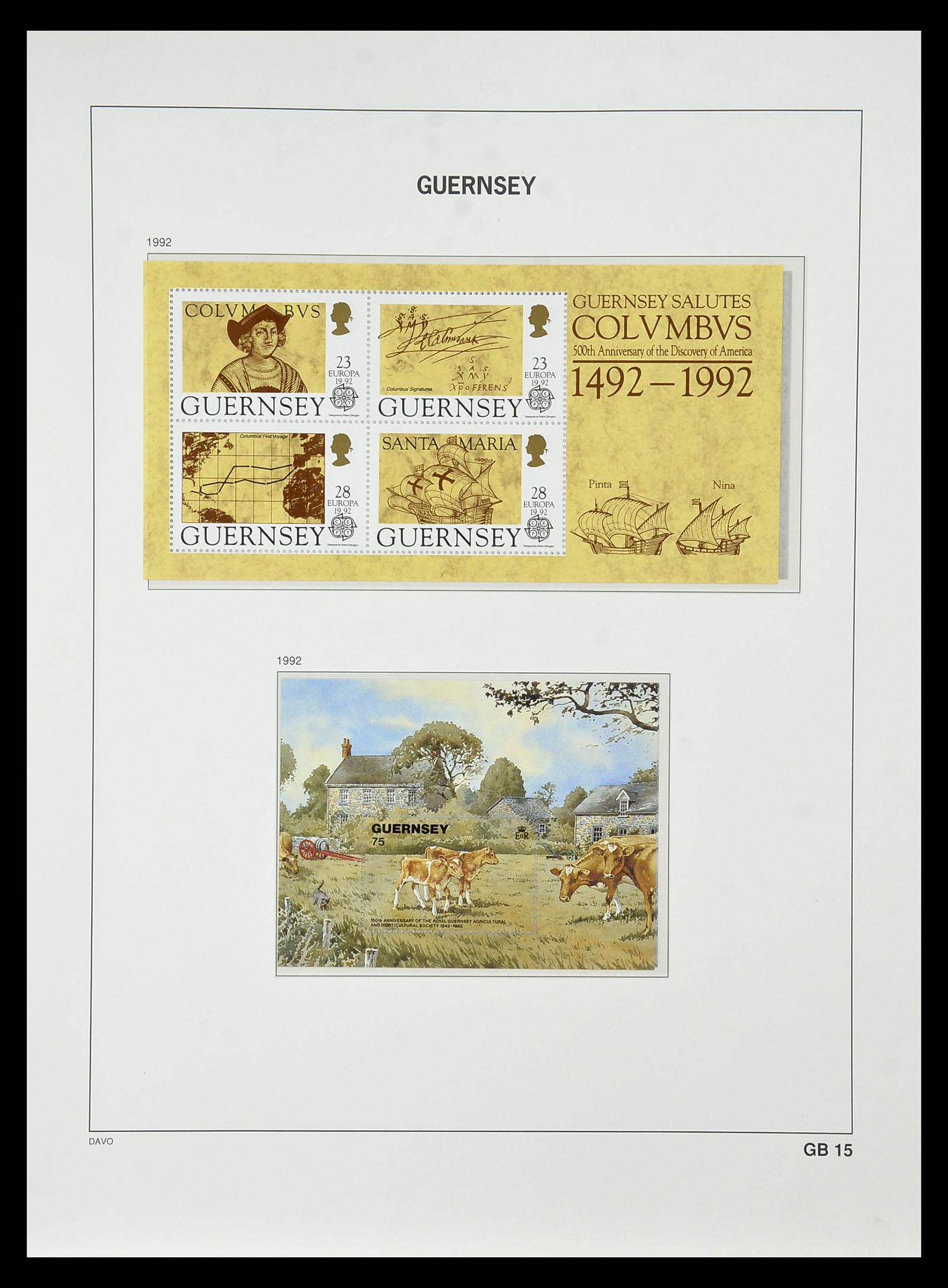 34849 113 - Stamp Collection 34849 Guernsey 1969-2005.