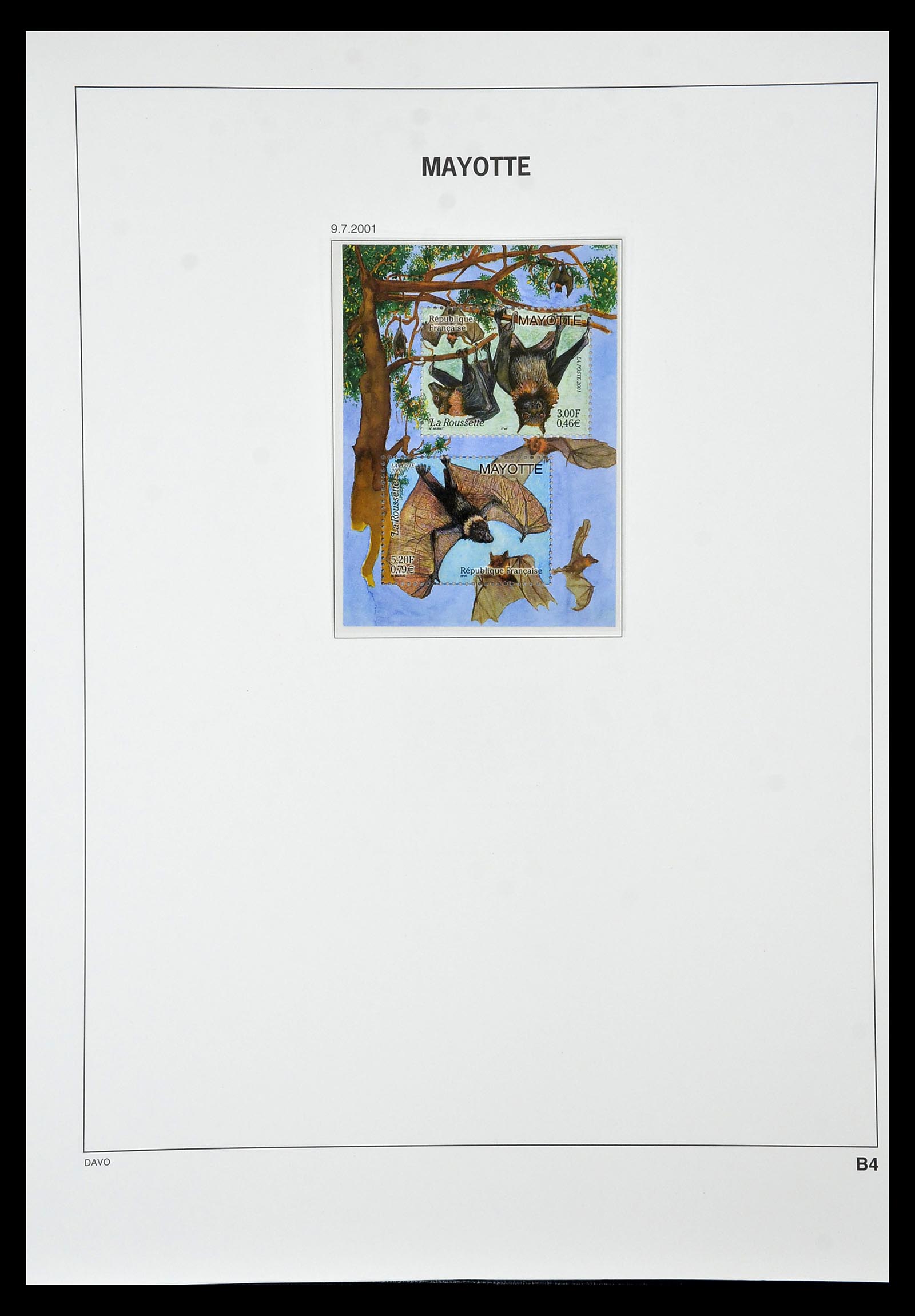 34851 027 - Postzegelverzameling 34851 Mayotte 1997-2011.