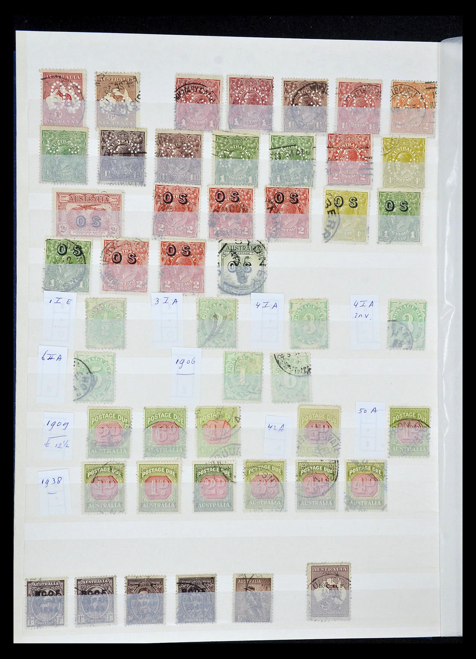 34872 016 - Postzegelverzameling 34872 Australië en Staten 1850-1980.