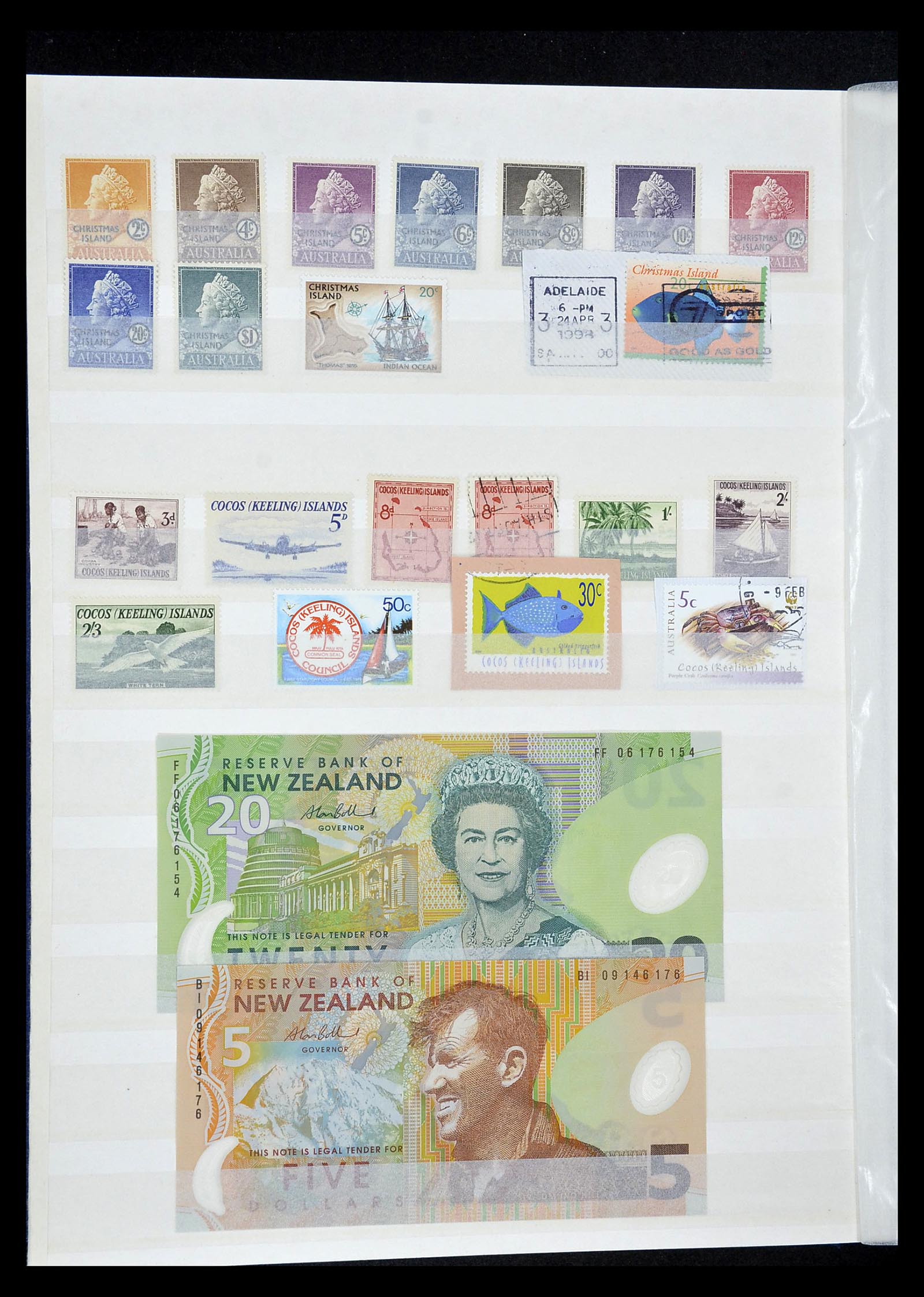 34872 018 - Postzegelverzameling 34872 Australië en Staten 1850-1980.