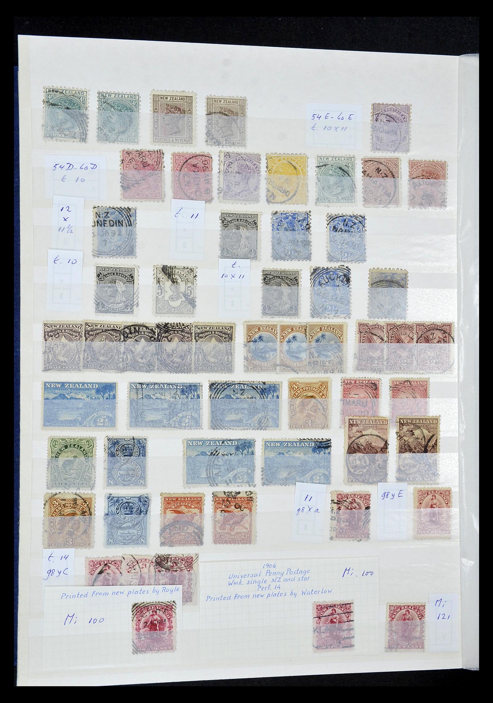 34872 020 - Postzegelverzameling 34872 Australië en Staten 1850-1980.