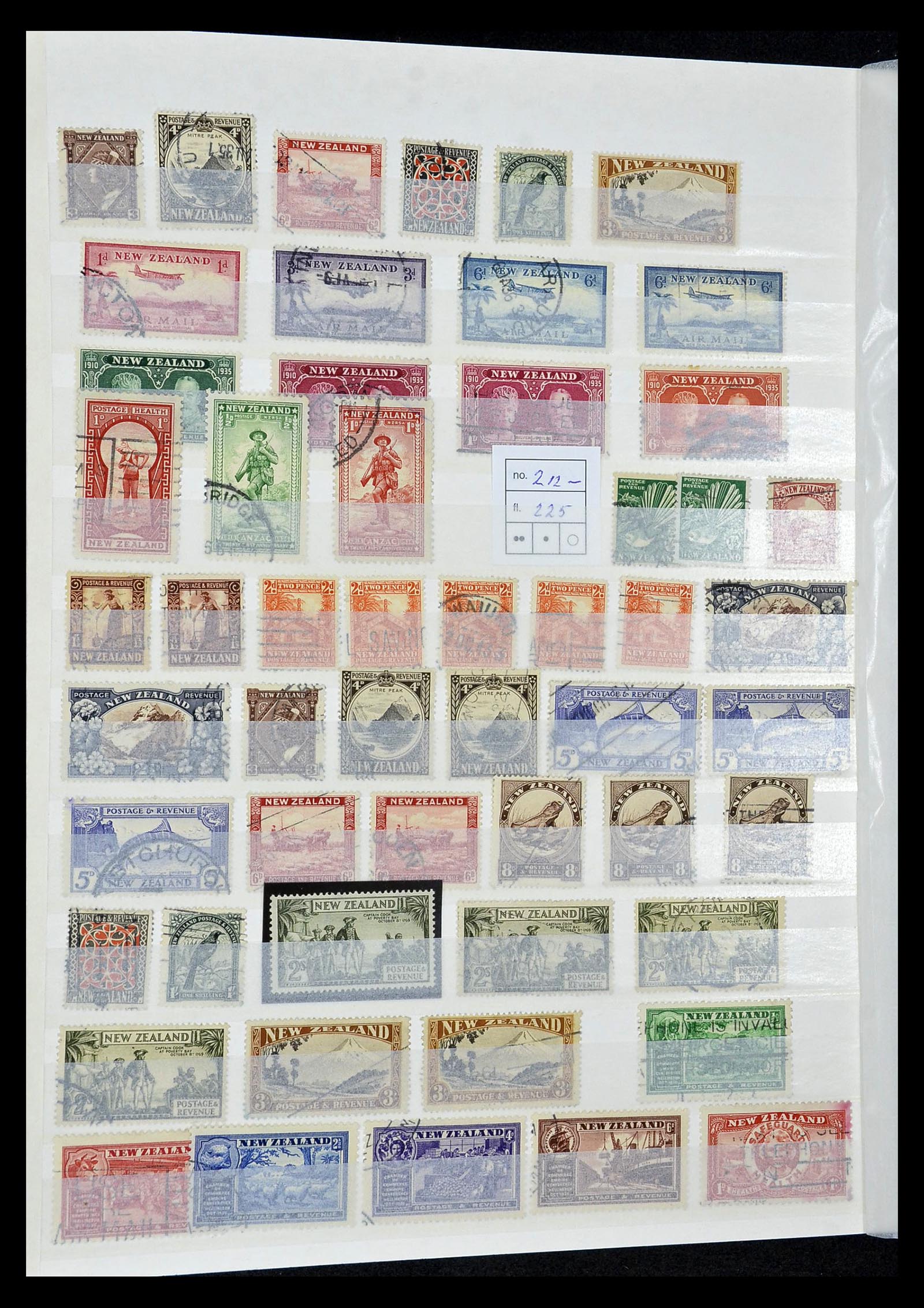 34872 024 - Postzegelverzameling 34872 Australië en Staten 1850-1980.