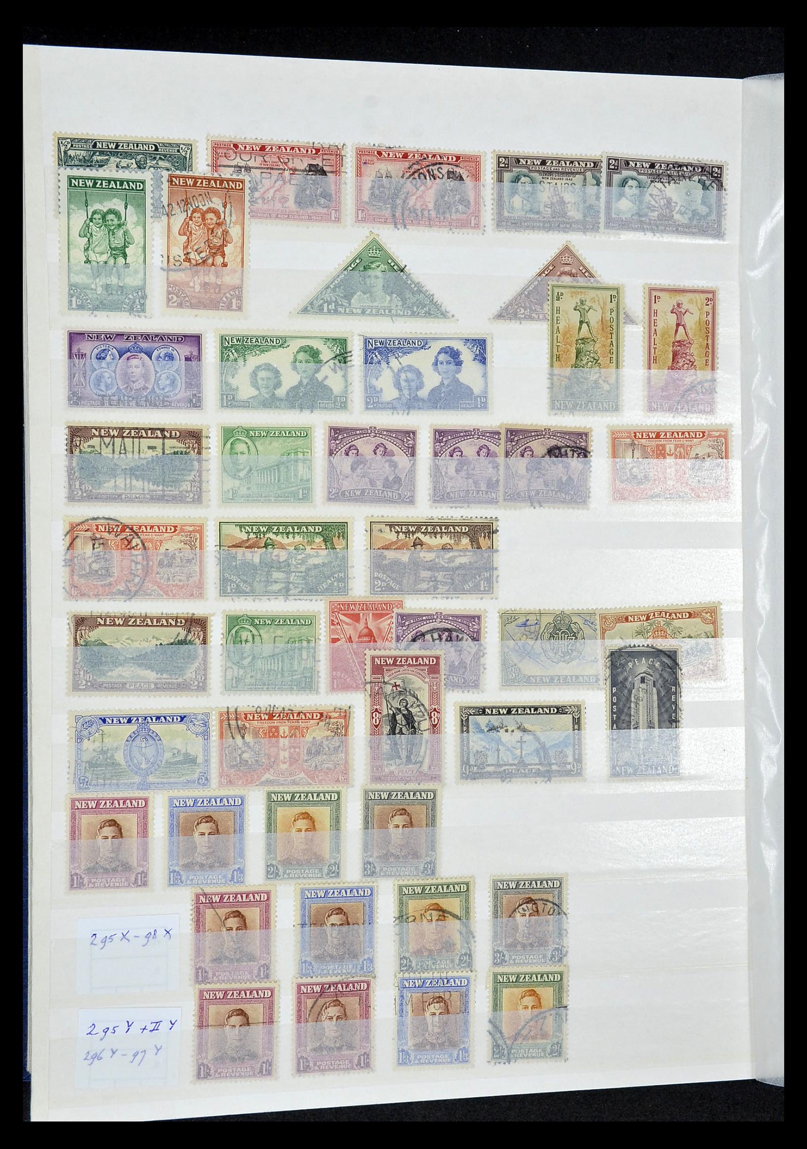 34872 026 - Postzegelverzameling 34872 Australië en Staten 1850-1980.
