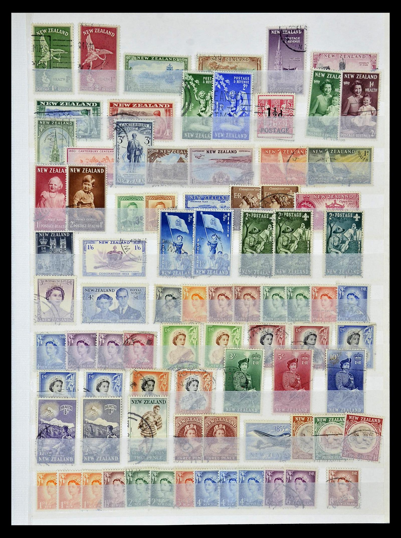 34872 027 - Postzegelverzameling 34872 Australië en Staten 1850-1980.