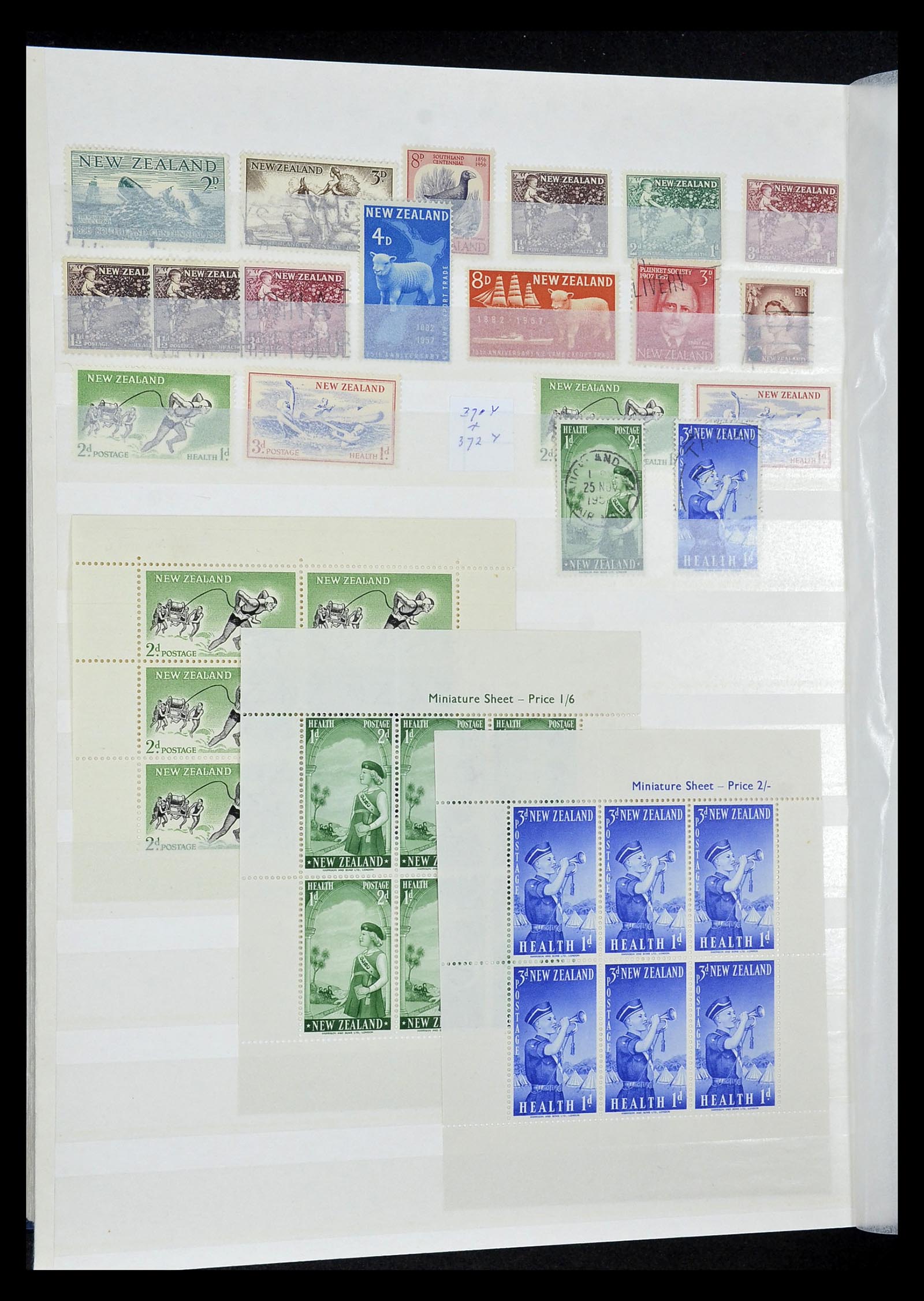 34872 028 - Postzegelverzameling 34872 Australië en Staten 1850-1980.