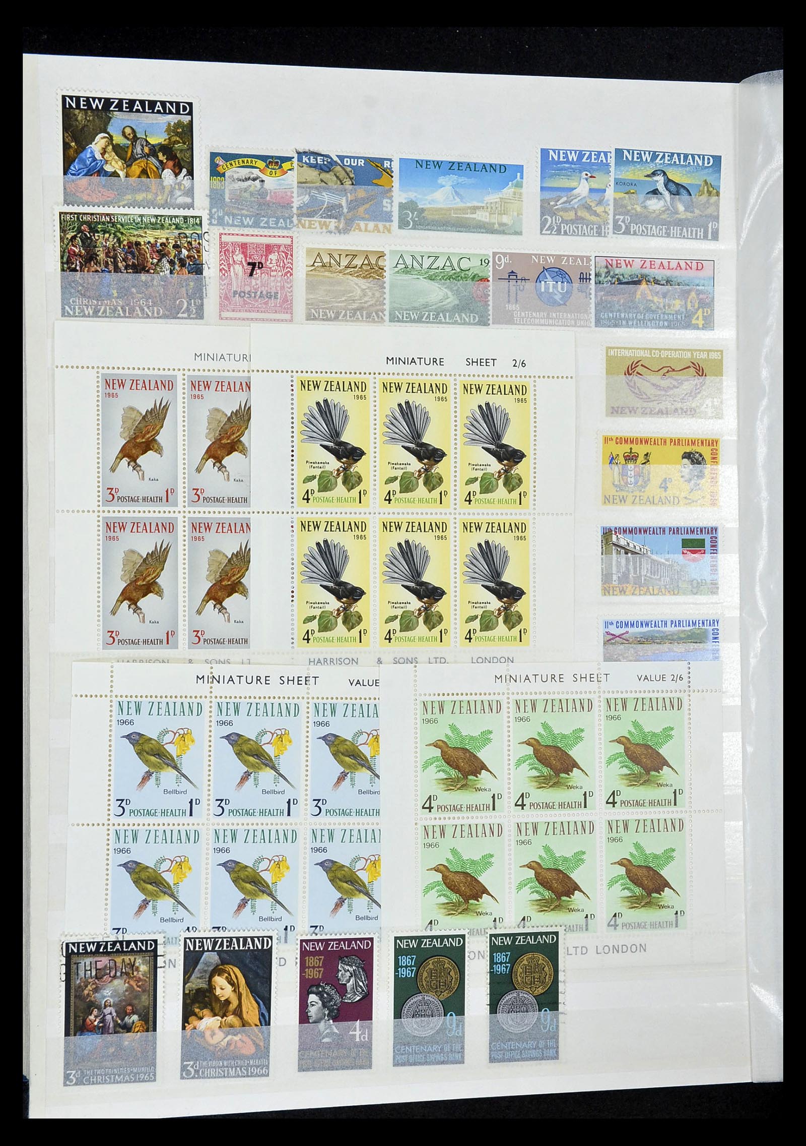 34872 032 - Postzegelverzameling 34872 Australië en Staten 1850-1980.