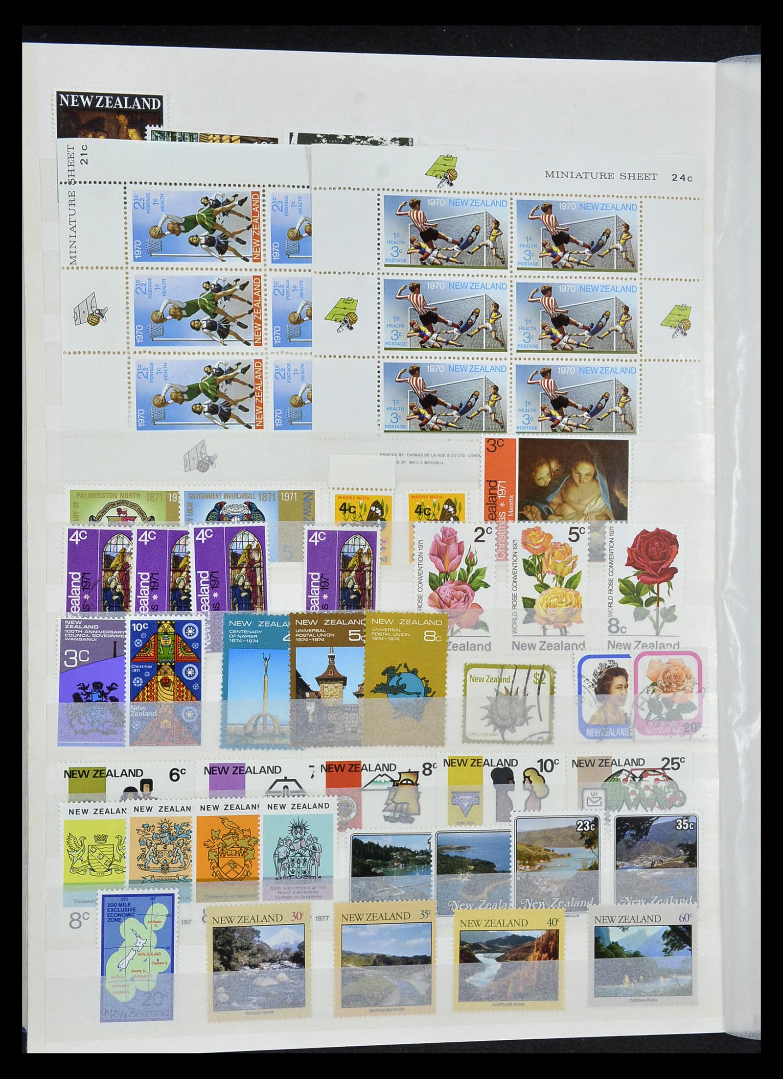 34872 034 - Postzegelverzameling 34872 Australië en Staten 1850-1980.