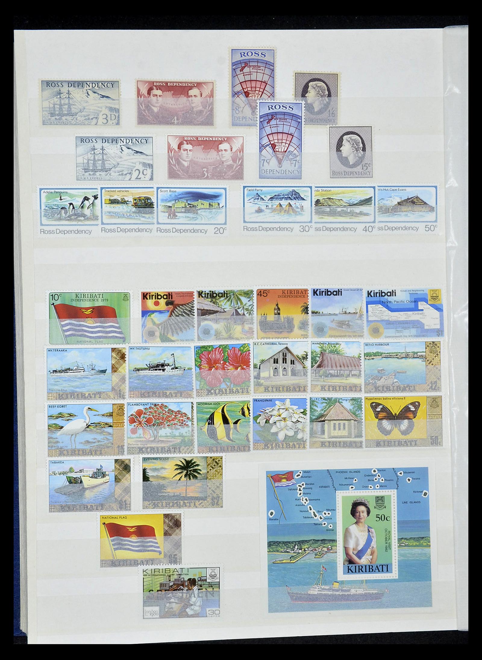 34872 040 - Postzegelverzameling 34872 Australië en Staten 1850-1980.