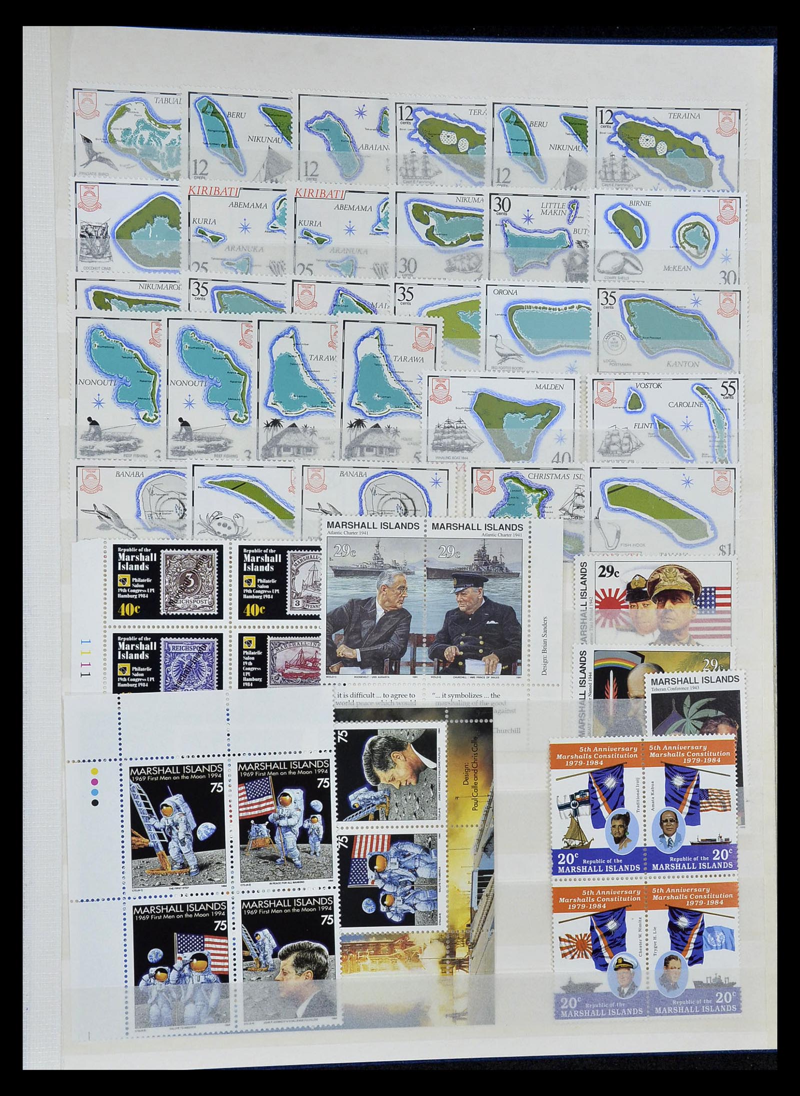 34872 041 - Postzegelverzameling 34872 Australië en Staten 1850-1980.