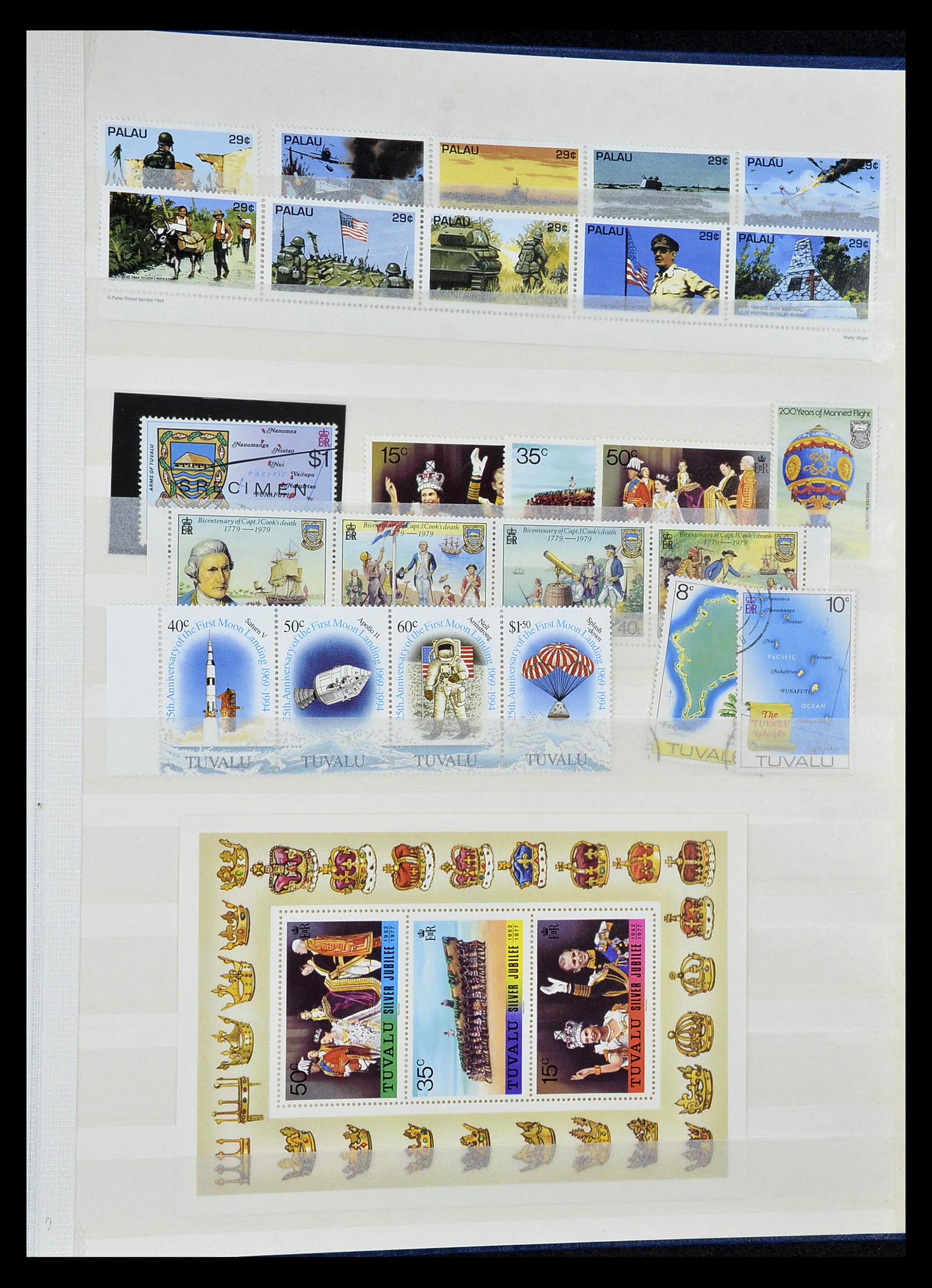34872 045 - Postzegelverzameling 34872 Australië en Staten 1850-1980.