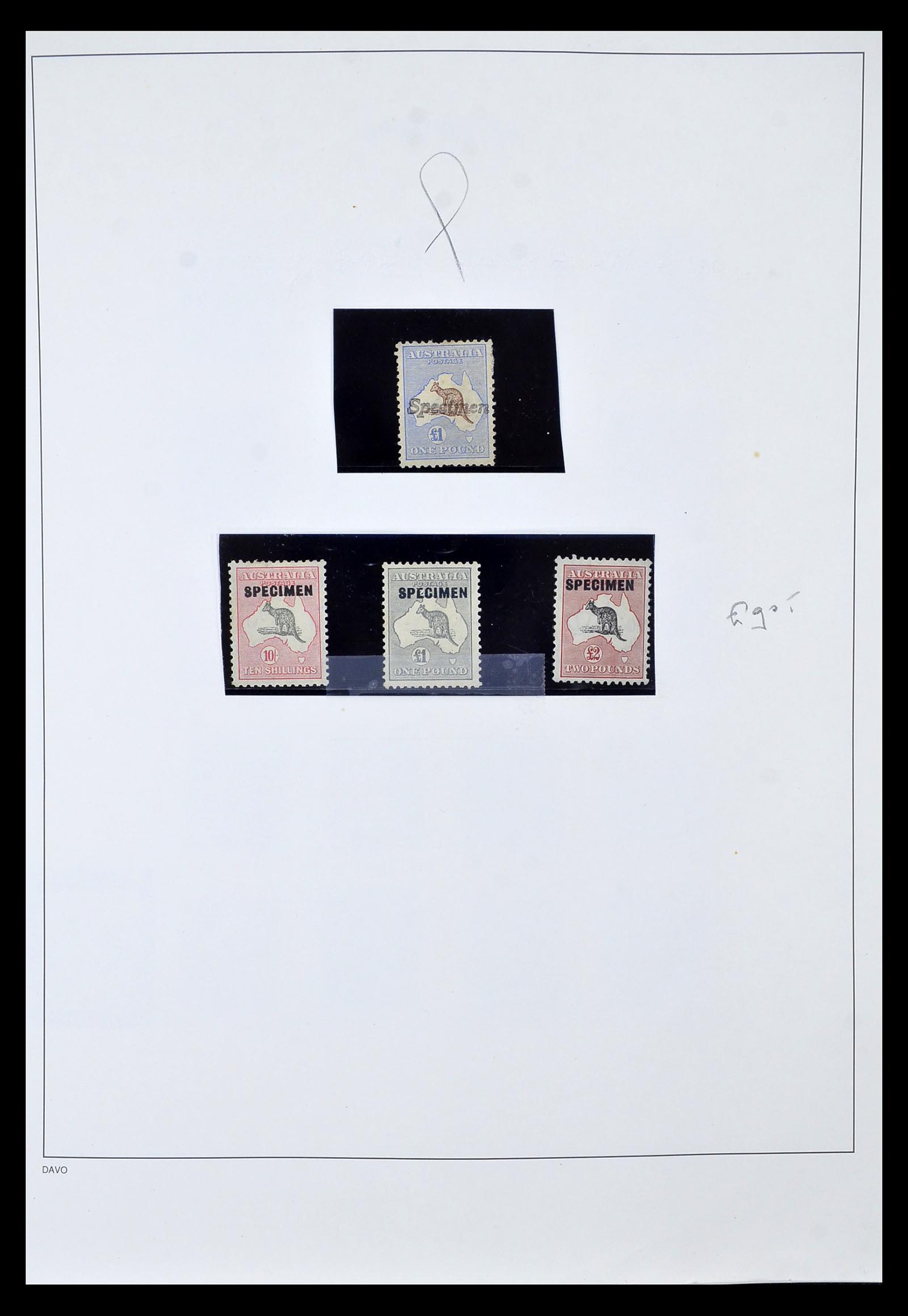 34885 005 - Postzegelverzameling 34885 Australië 1913-1979.