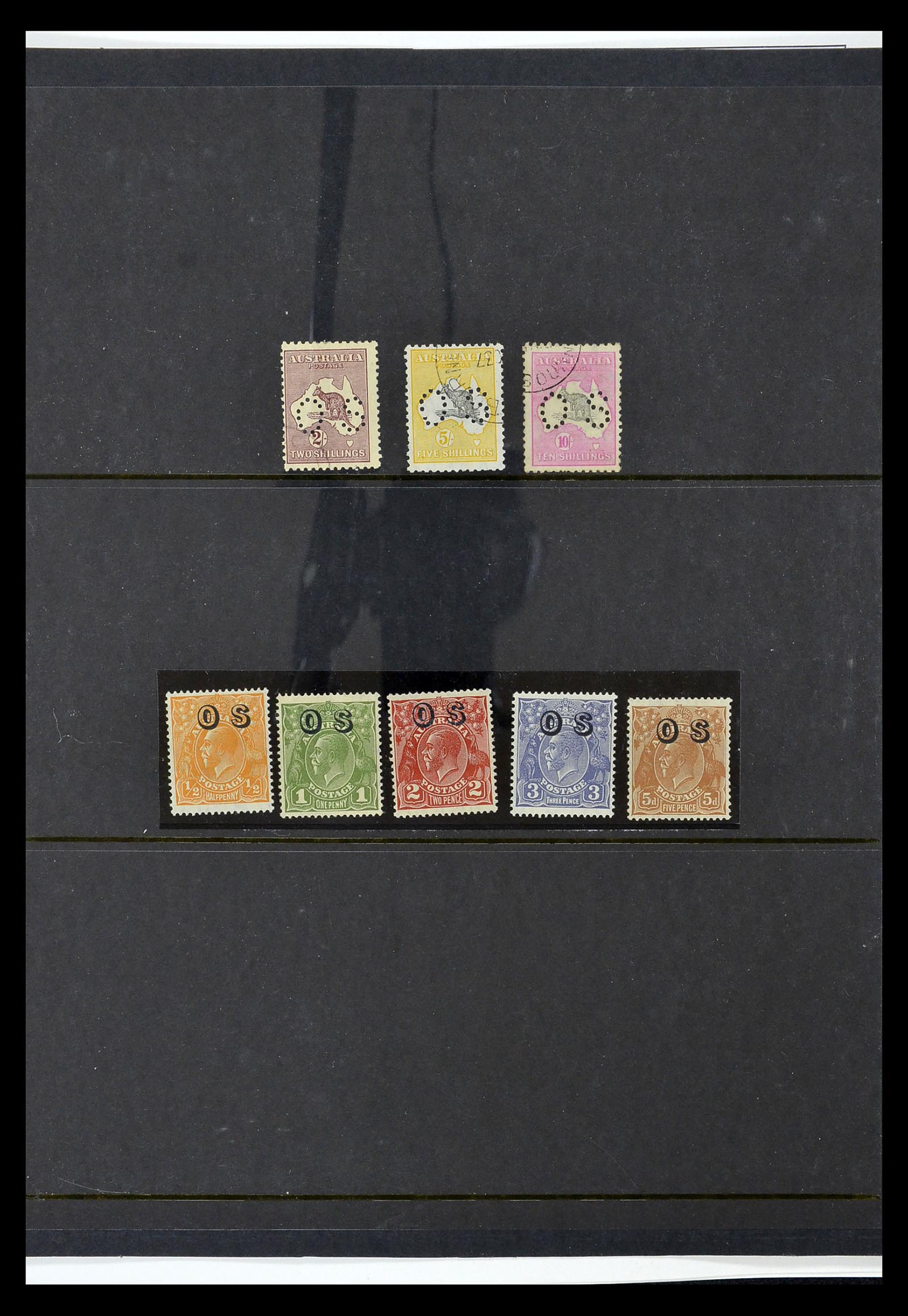 34885 012 - Postzegelverzameling 34885 Australië 1913-1979.