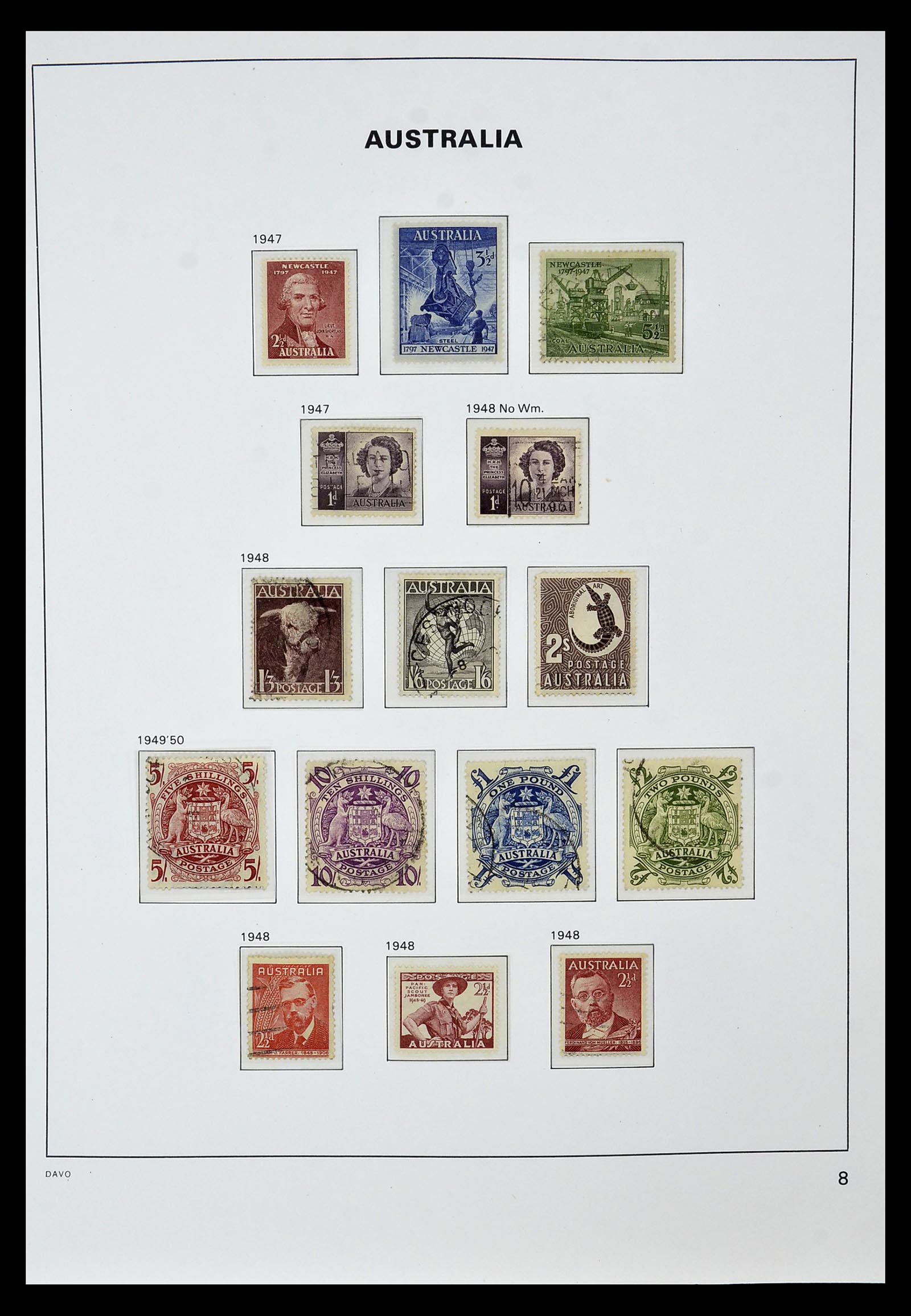 34885 018 - Postzegelverzameling 34885 Australië 1913-1979.