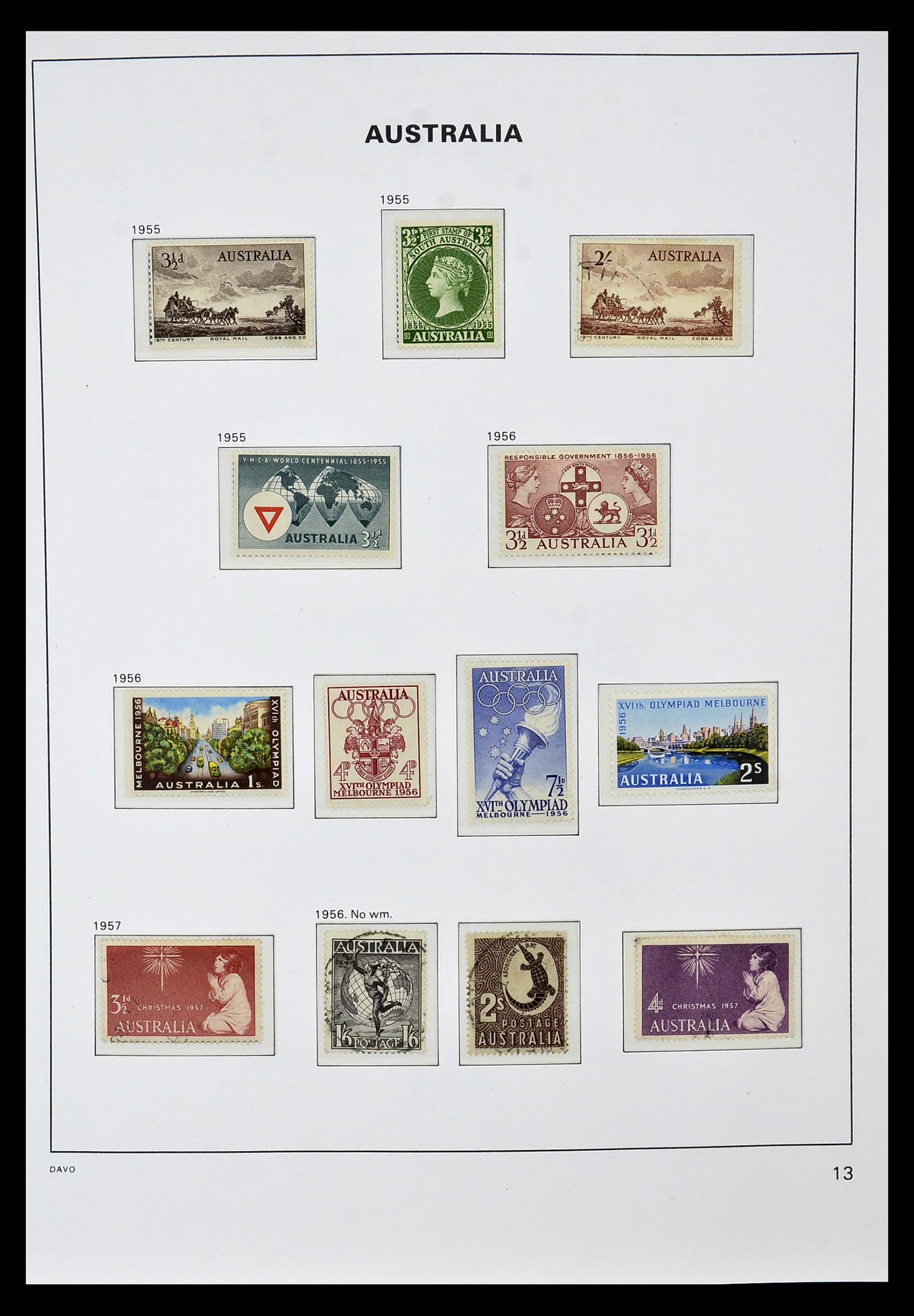 34885 023 - Postzegelverzameling 34885 Australië 1913-1979.