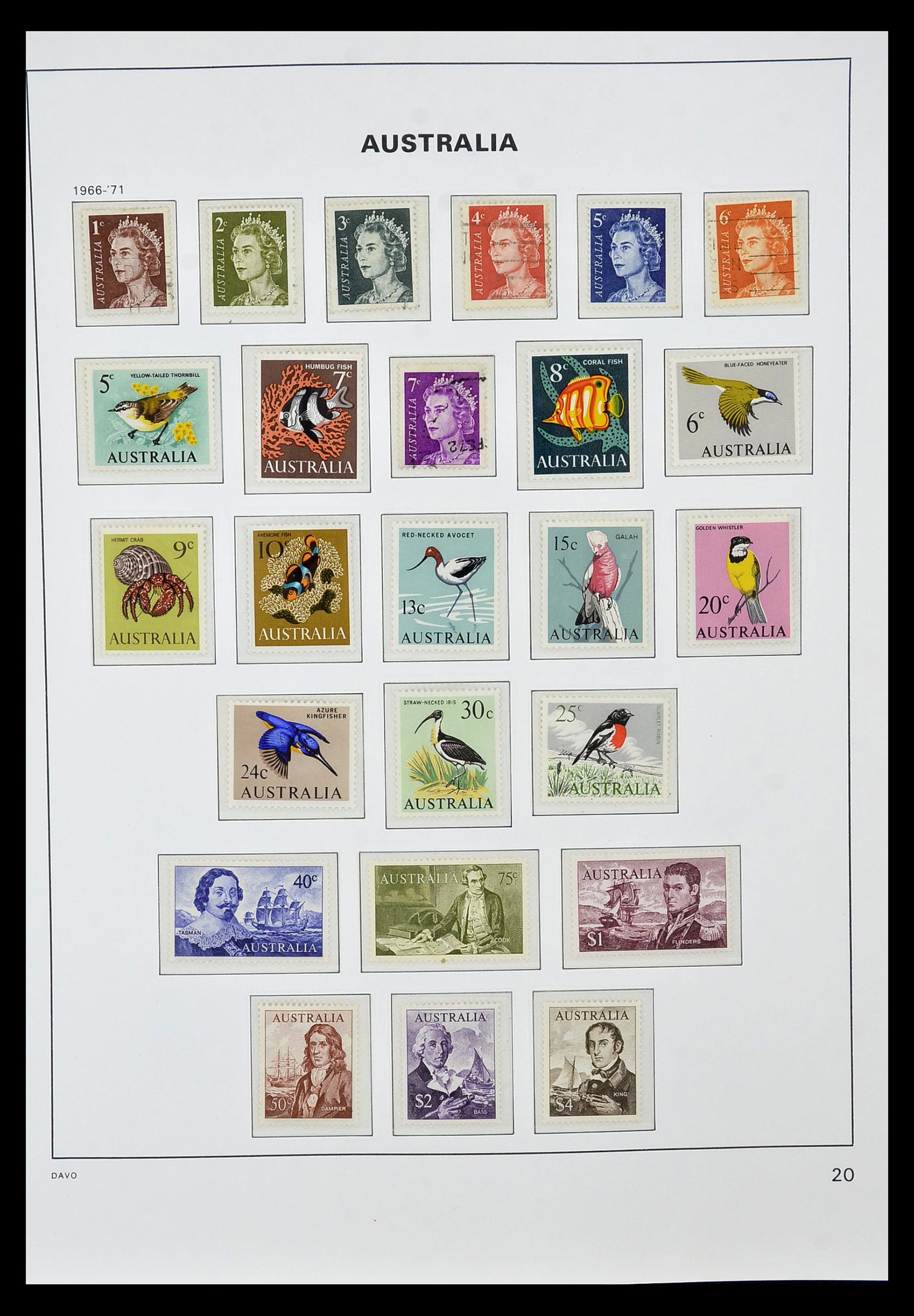 34885 031 - Postzegelverzameling 34885 Australië 1913-1979.