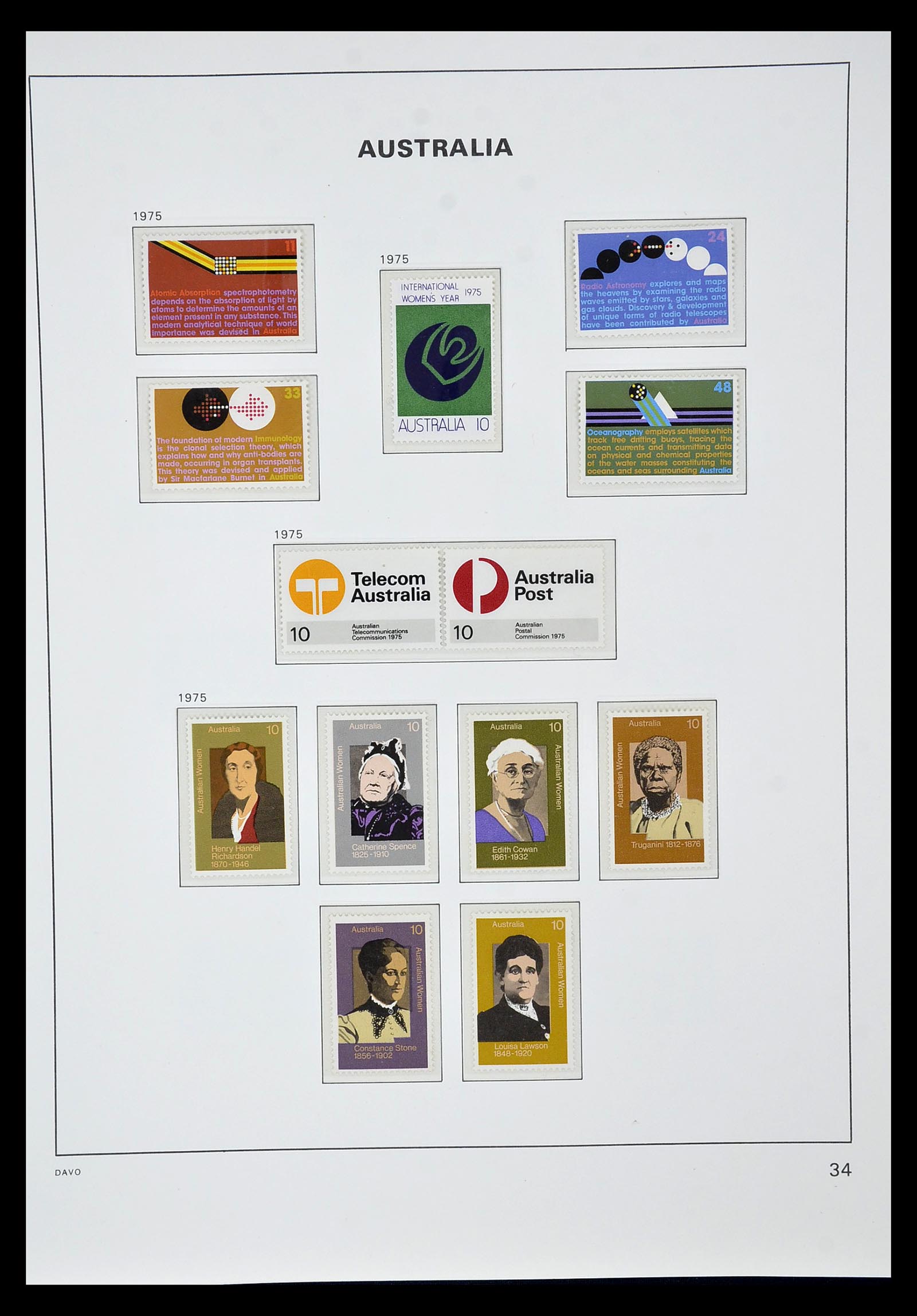 34885 045 - Postzegelverzameling 34885 Australië 1913-1979.