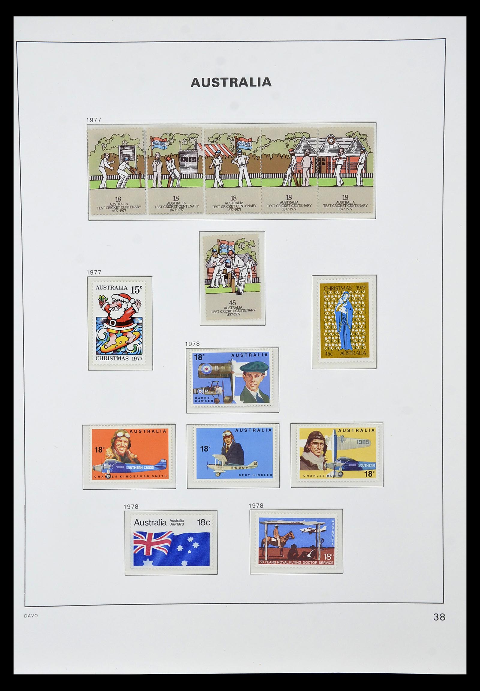 34885 049 - Postzegelverzameling 34885 Australië 1913-1979.
