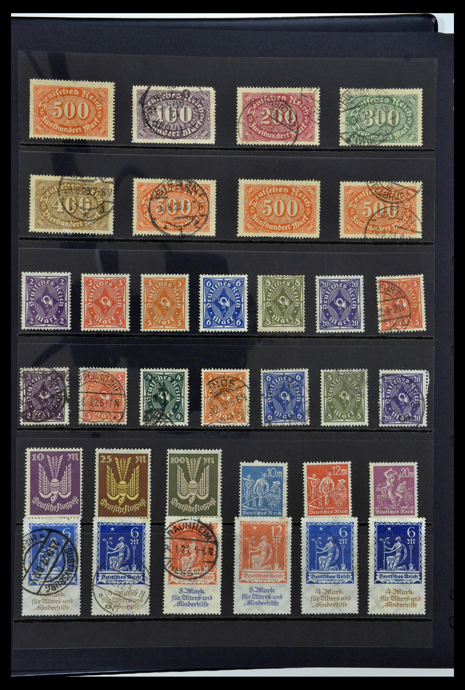 34888 002 - Postzegelverzameling 34888 Duitsland 1850-1997.