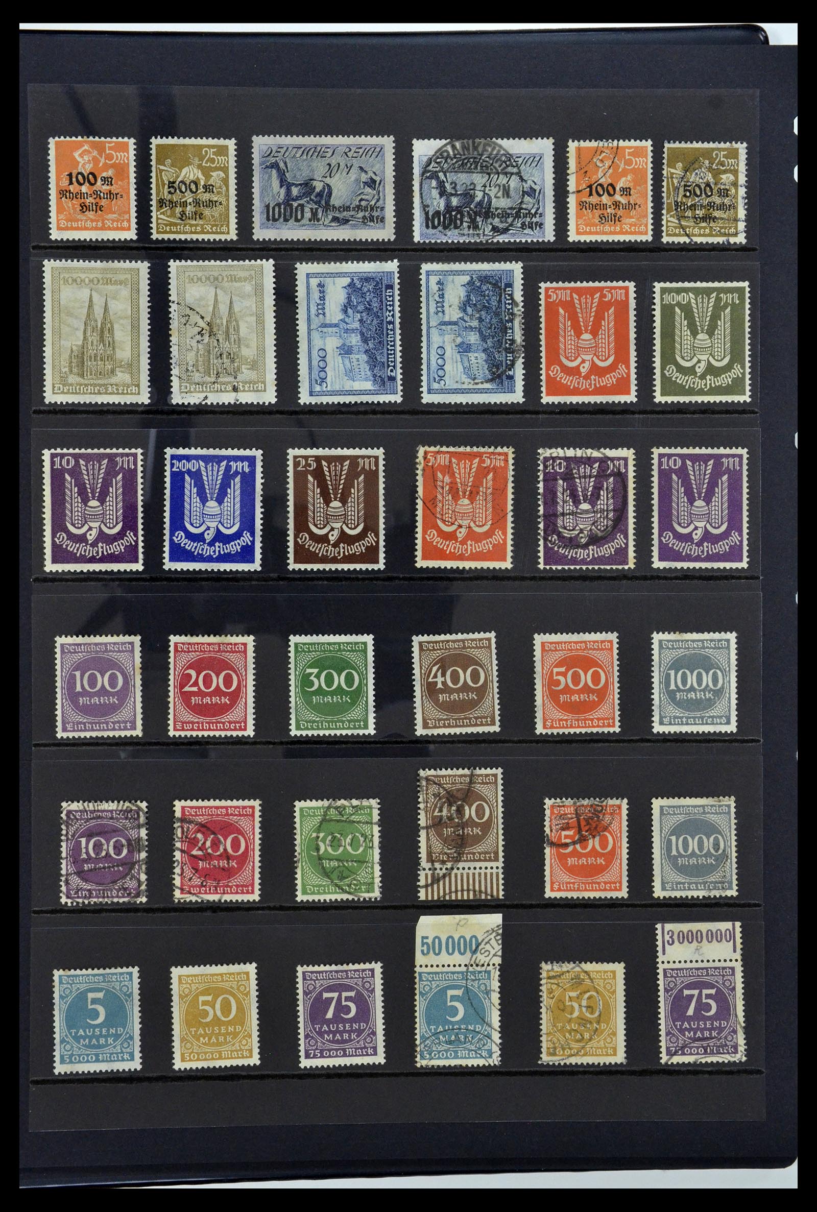 34888 004 - Postzegelverzameling 34888 Duitsland 1850-1997.