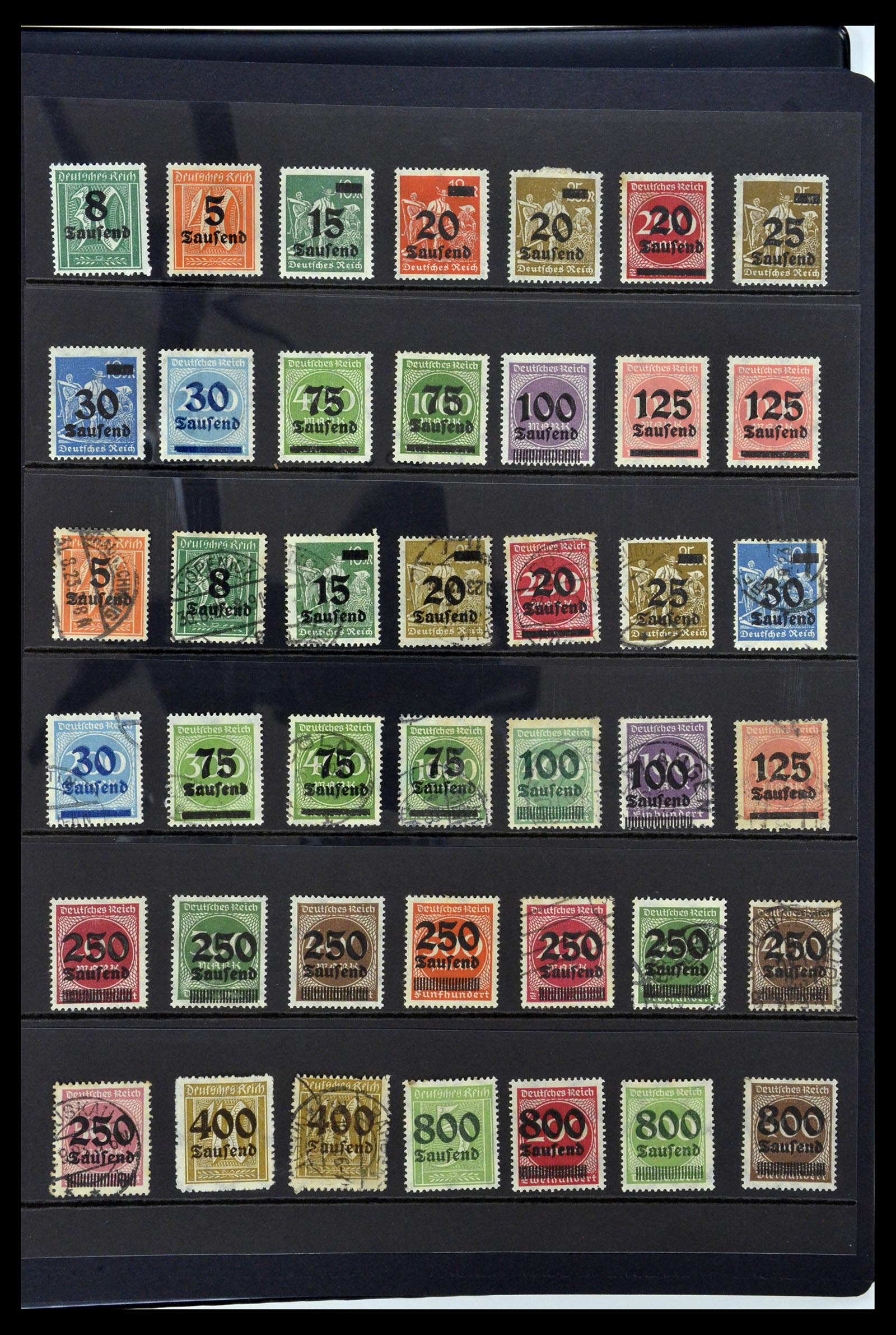 34888 005 - Postzegelverzameling 34888 Duitsland 1850-1997.