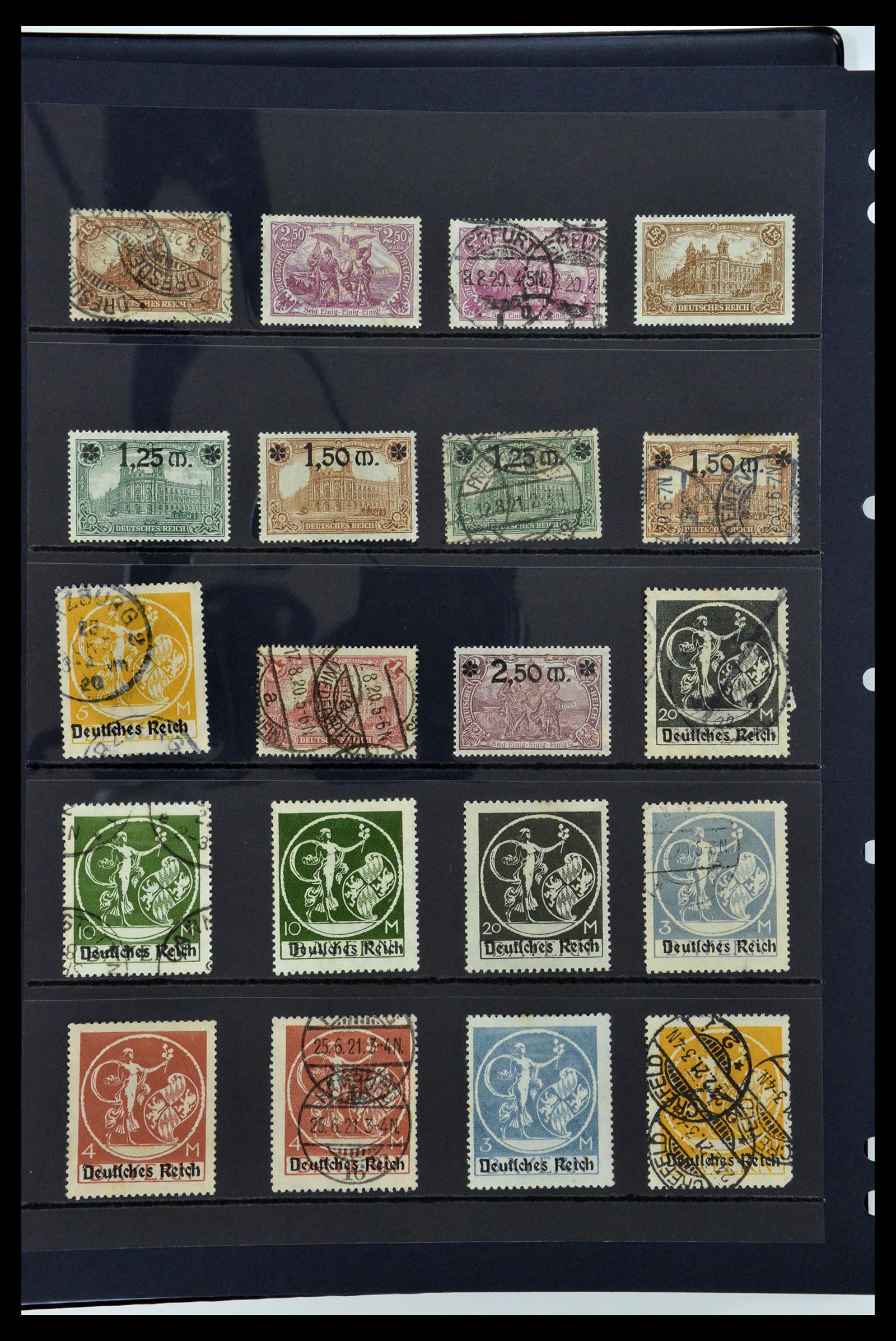 34888 010 - Postzegelverzameling 34888 Duitsland 1850-1997.