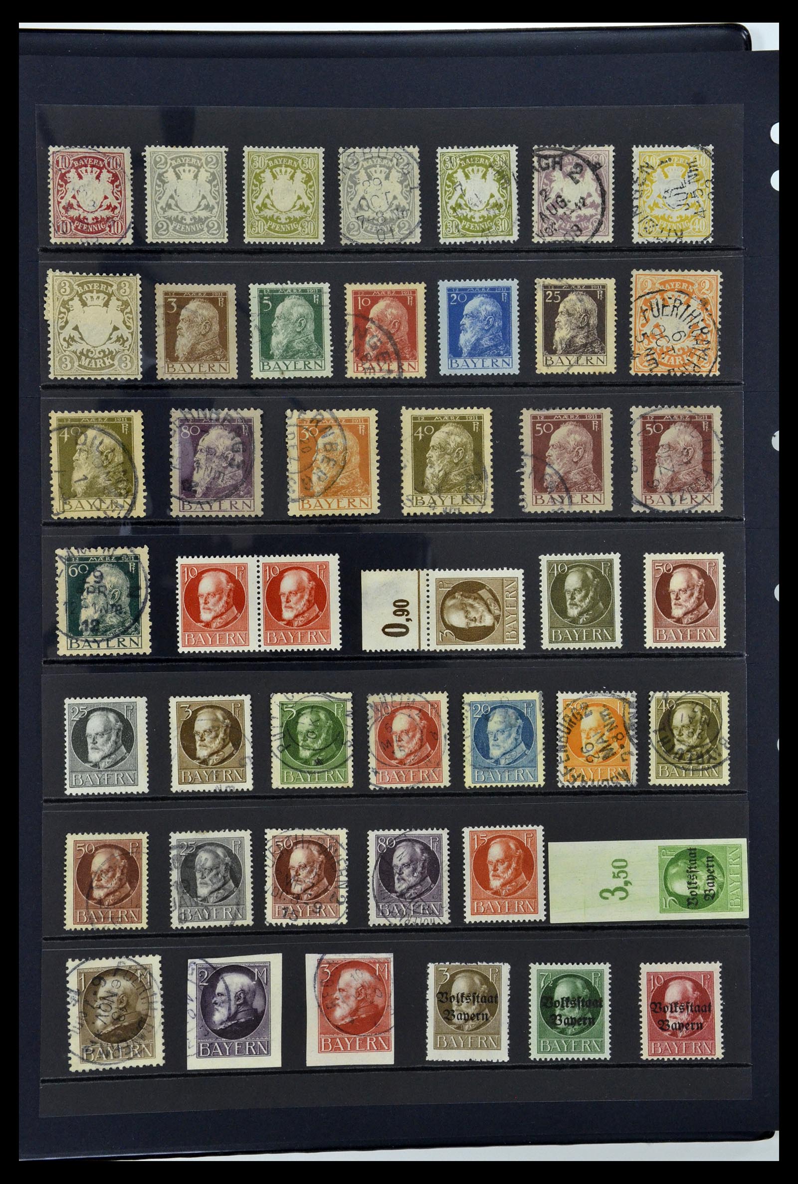 34888 016 - Postzegelverzameling 34888 Duitsland 1850-1997.