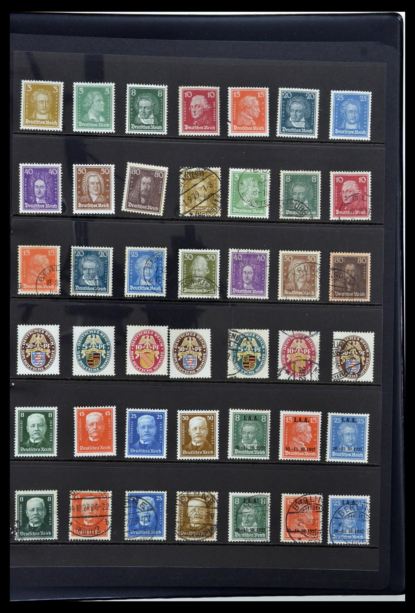 34888 041 - Stamp Collection 34888 Germany 1850-1997.