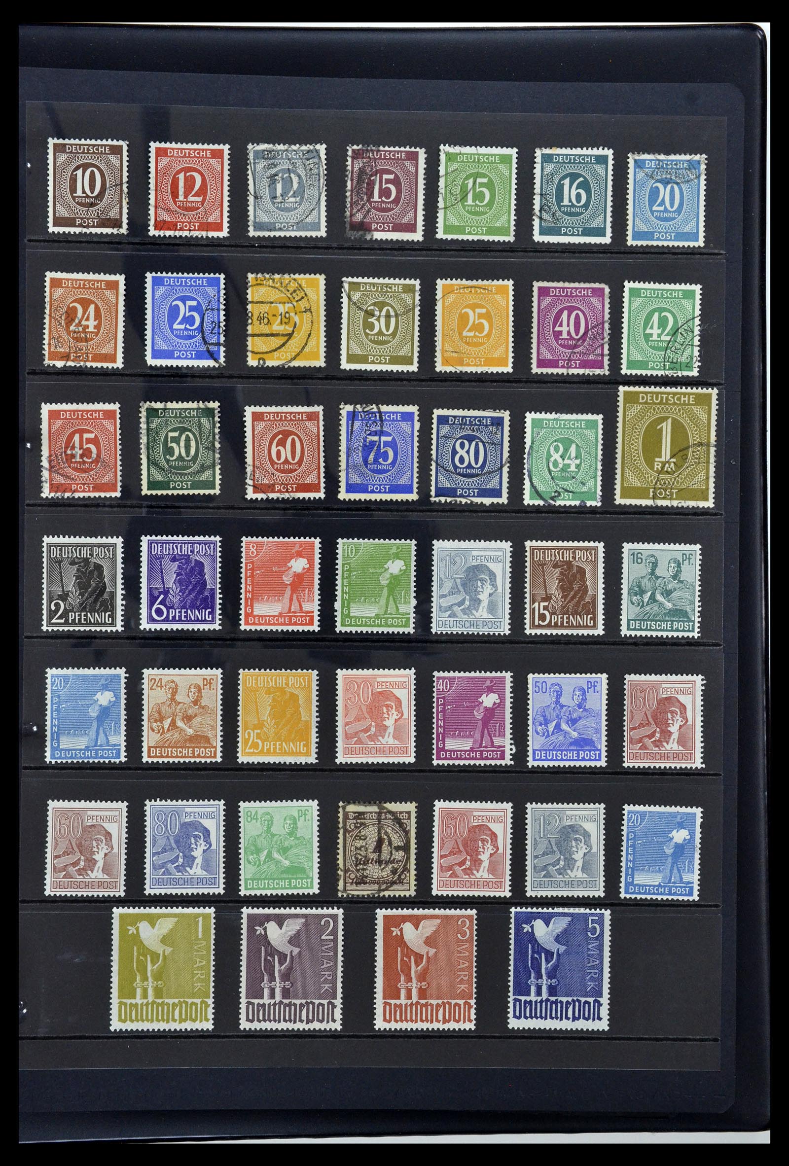 34888 047 - Postzegelverzameling 34888 Duitsland 1850-1997.