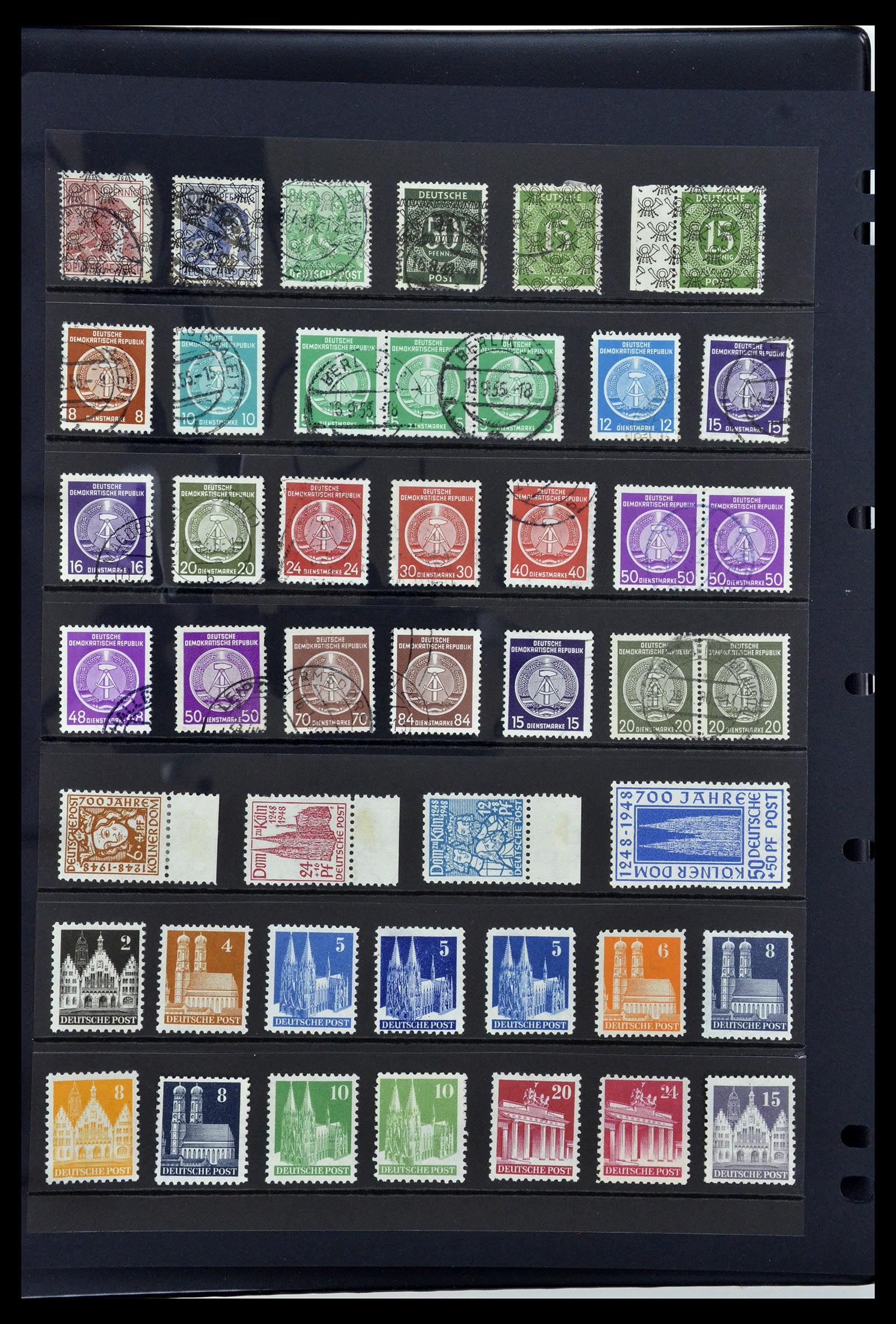 34888 050 - Postzegelverzameling 34888 Duitsland 1850-1997.