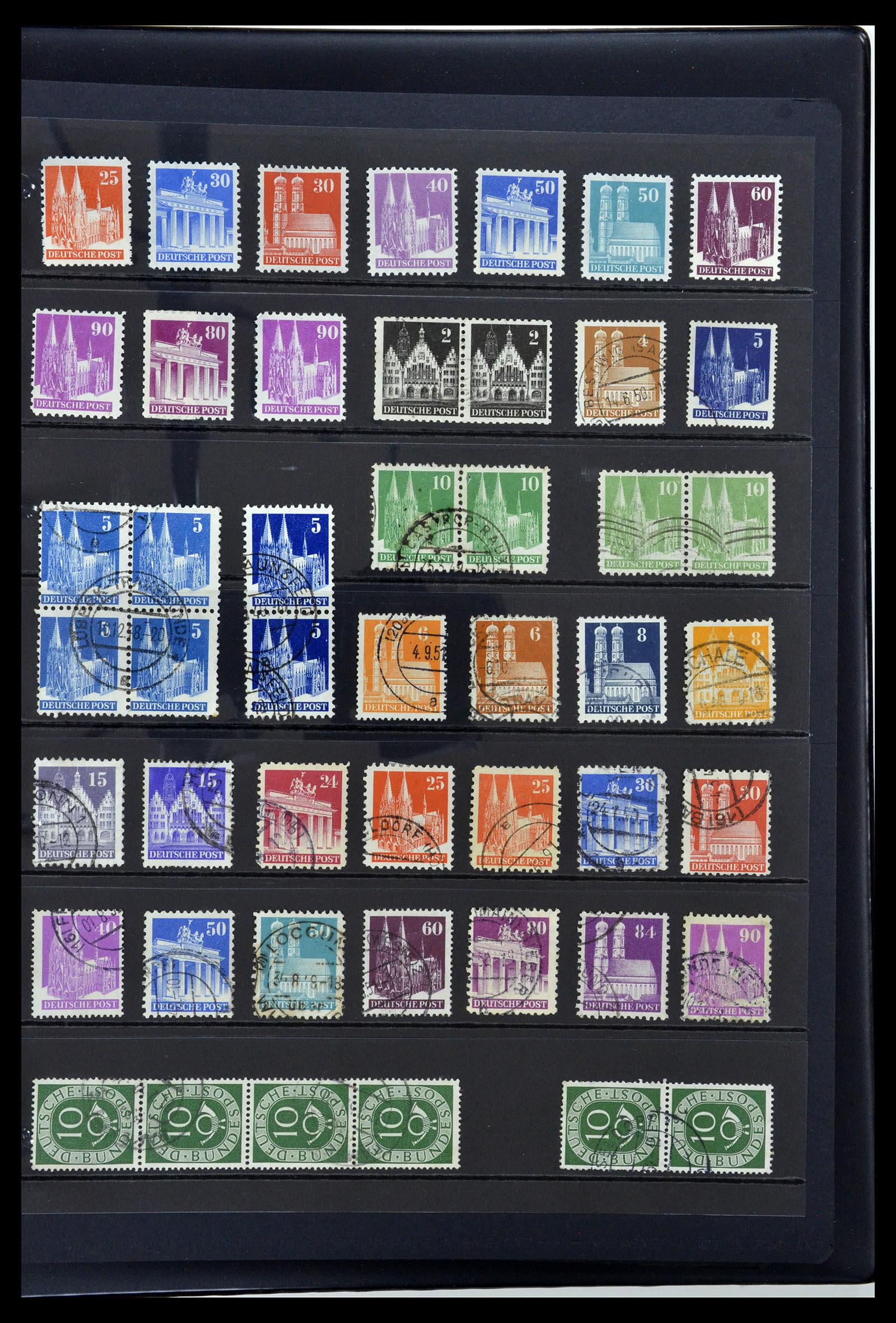 34888 051 - Stamp Collection 34888 Germany 1850-1997.