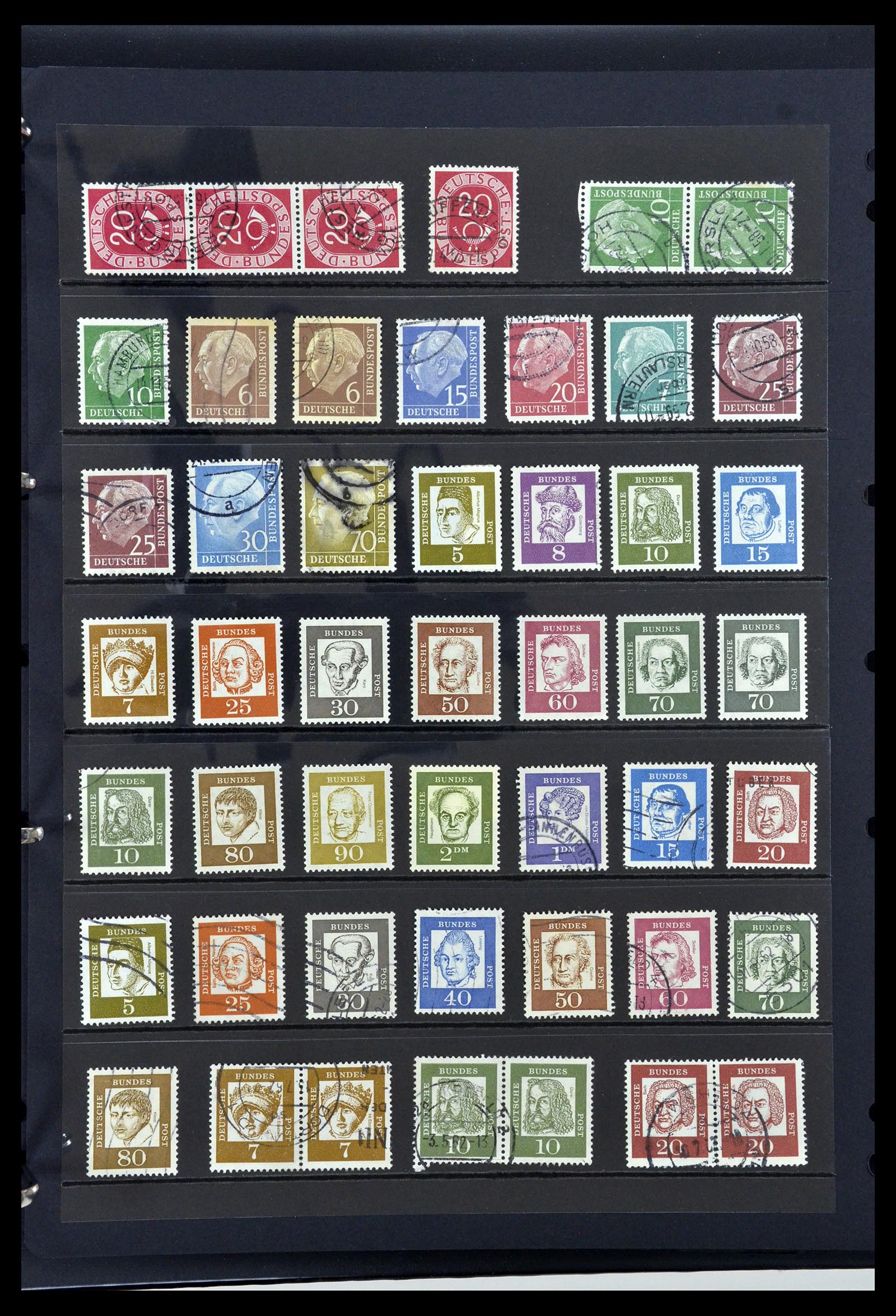 34888 052 - Postzegelverzameling 34888 Duitsland 1850-1997.